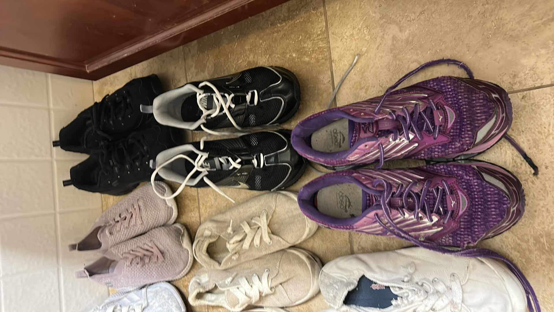 Photo 1 of 11 PAIR OF WOMENS TENNIES SIZE 8-9