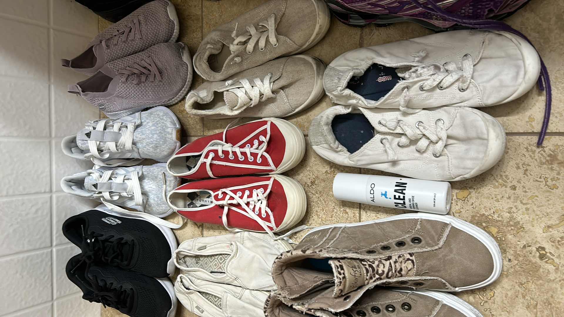 Photo 1 of 11 PAIR OF WOMENS TENNIES SIZE 8-9