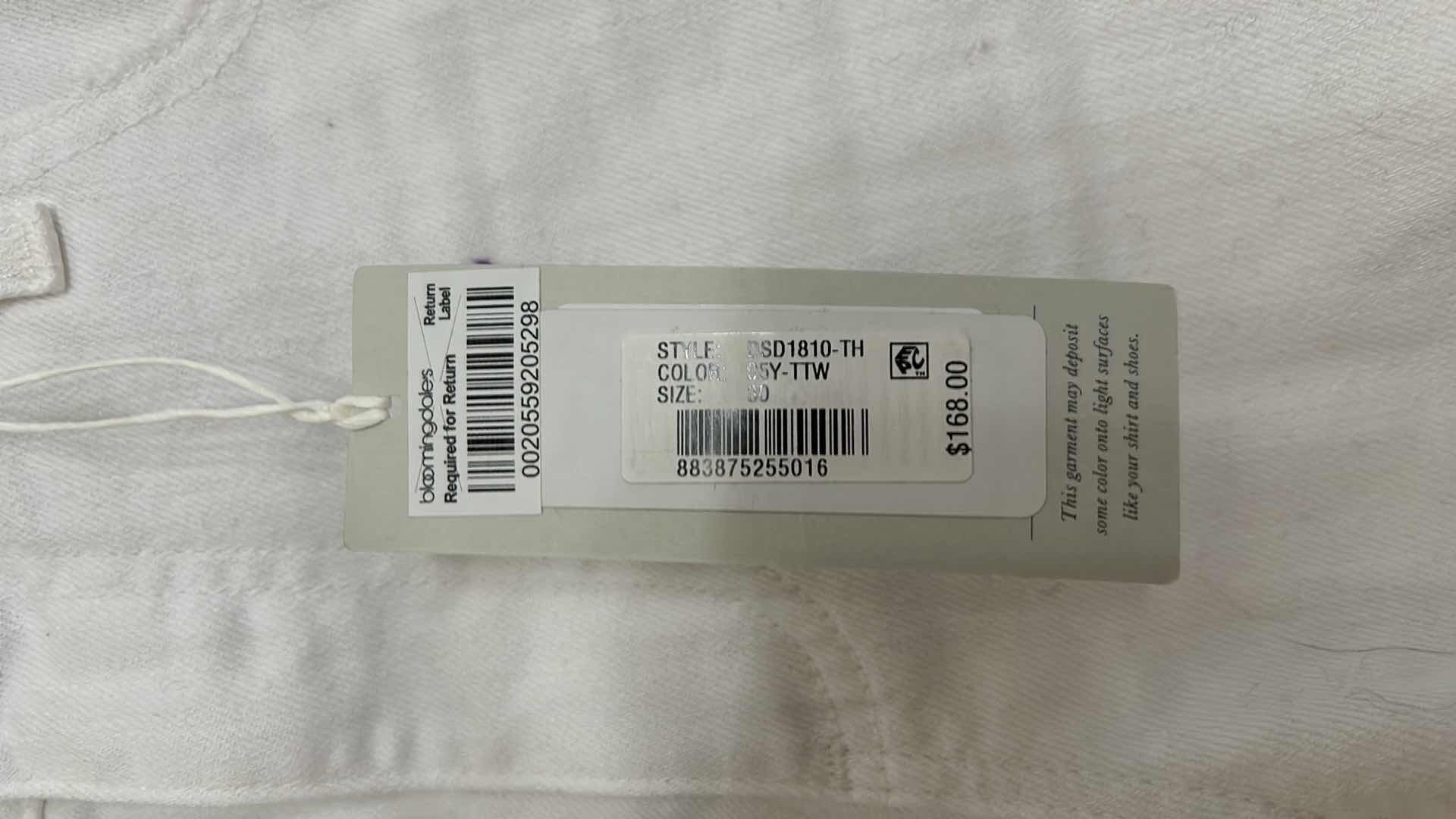 Photo 1 of NWT WOMENS THE BRYN WHITE SHORTS W30” $168