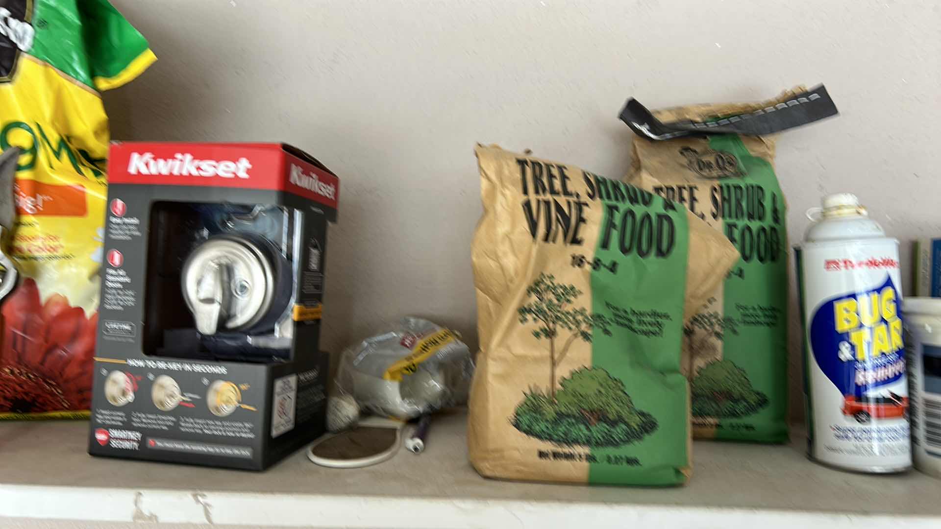 Photo 1 of CONTENTS ON SHELF IN GARAGE