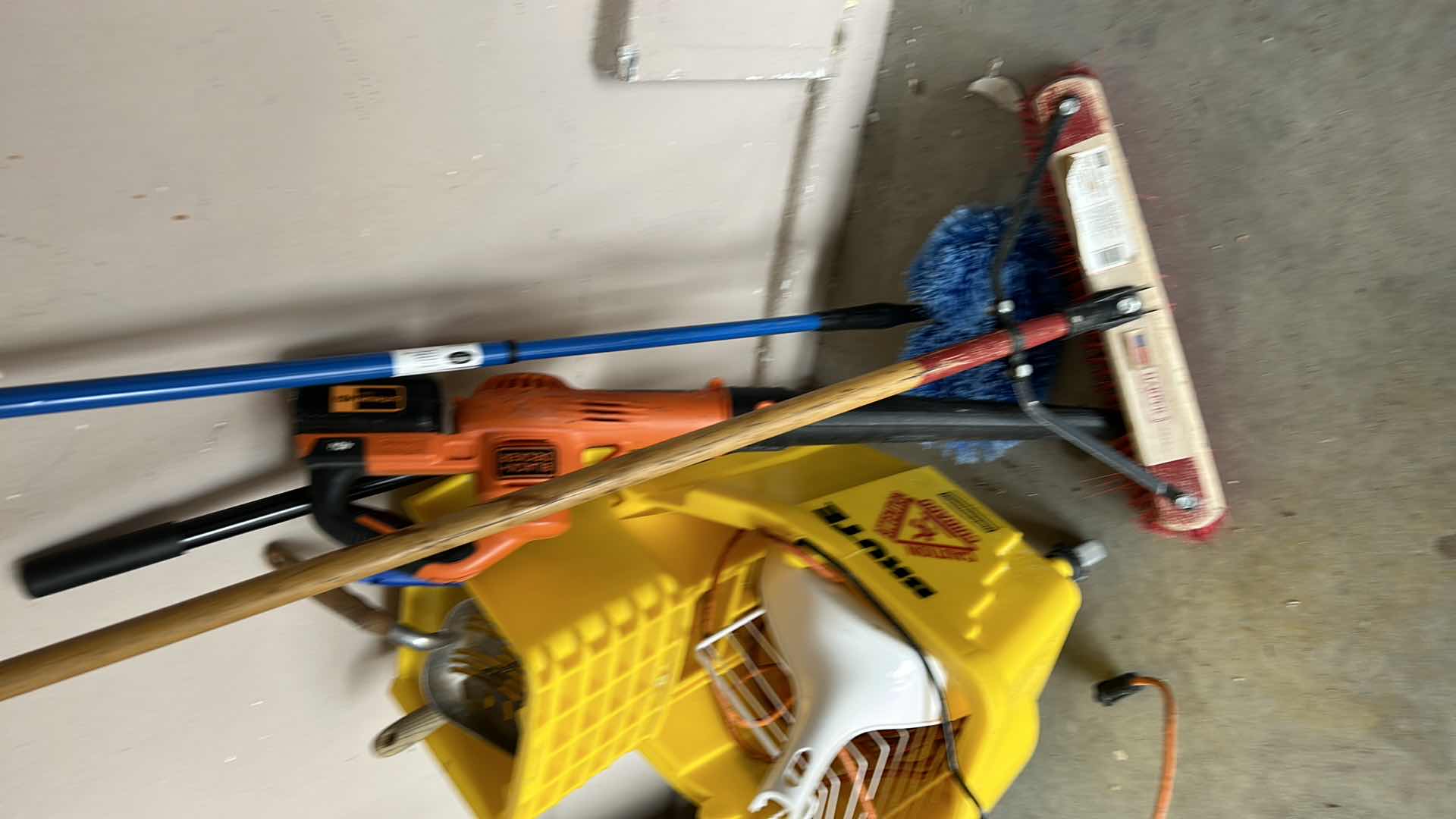 Photo 1 of CLEANING TOOLS - GARAGE