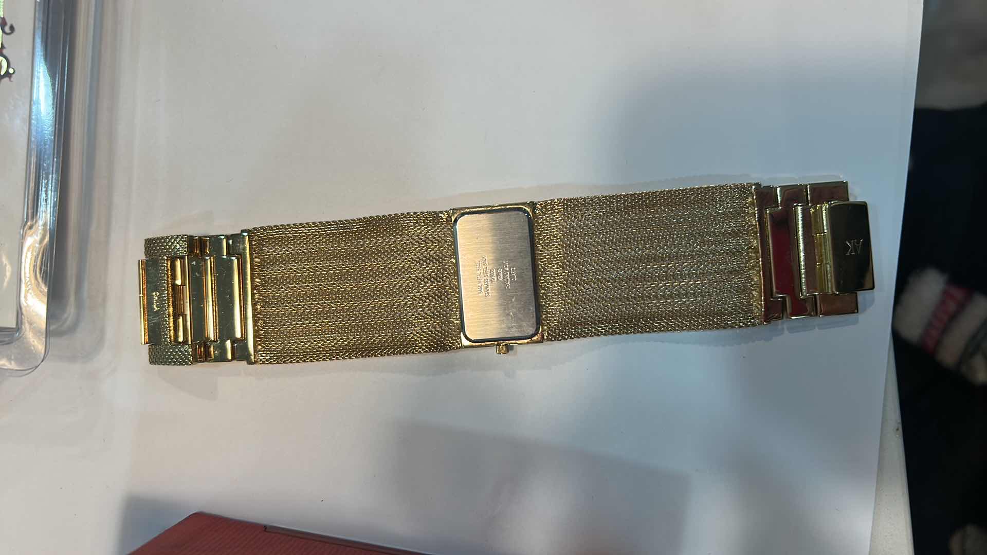 Photo 1 of TWO WOMENS WATCHES- GOLD ANNE KLEIN AND SILVER GUESS (NEEDS BATTERIES)