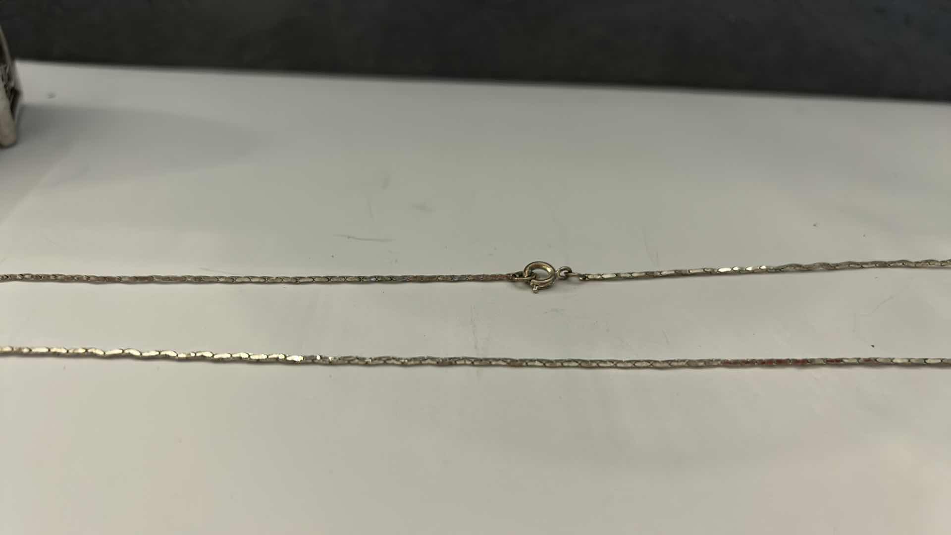 Photo 11 of BRIGHTON LARIAT ADJUSTABLE NECKLACE, BRIGHTON LEATHER AND SILVER LIPSTICK CASE AND SILVER CHAIN