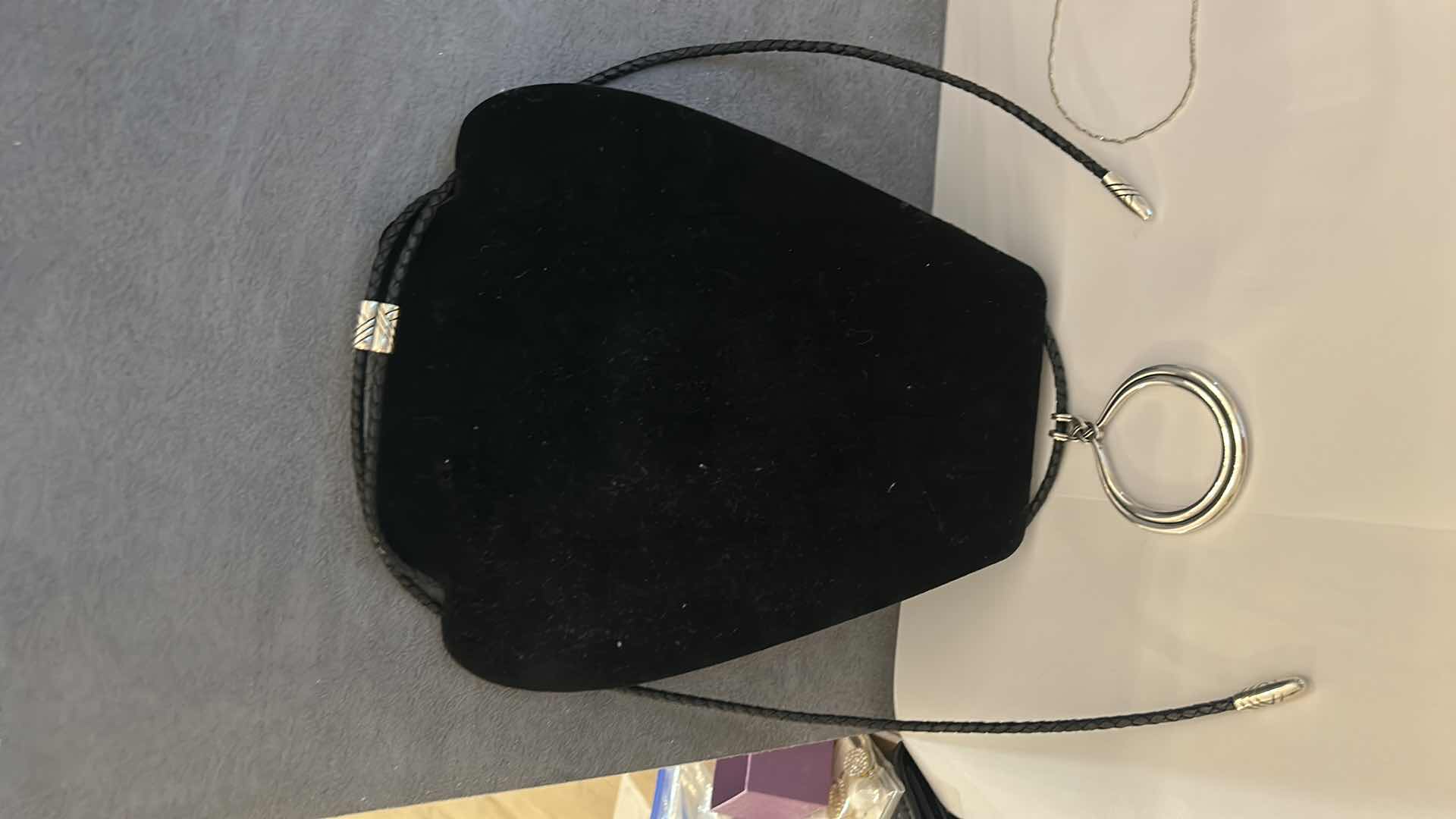 Photo 6 of BRIGHTON LARIAT ADJUSTABLE NECKLACE, BRIGHTON LEATHER AND SILVER LIPSTICK CASE AND SILVER CHAIN