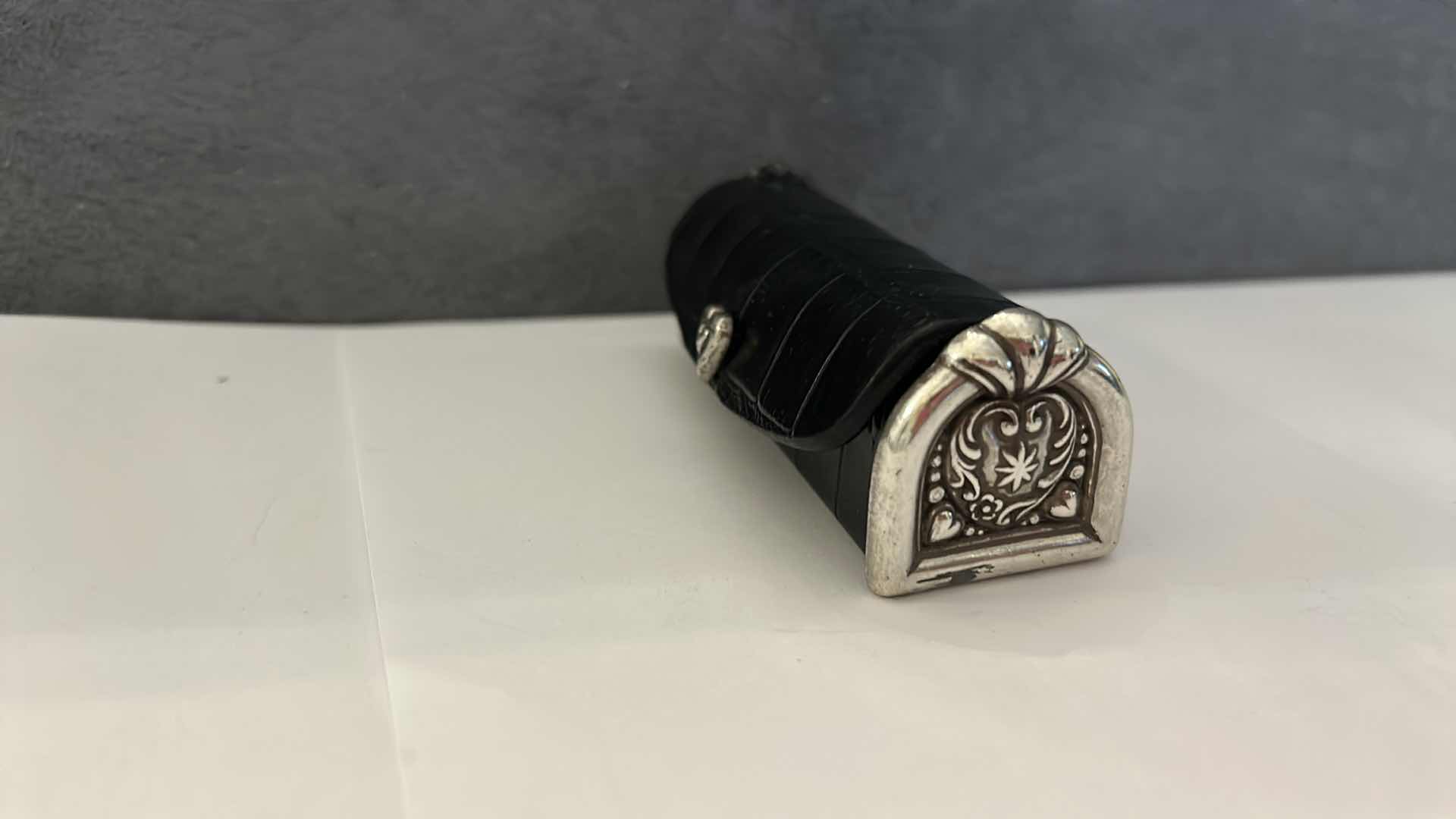 Photo 8 of BRIGHTON LARIAT ADJUSTABLE NECKLACE, BRIGHTON LEATHER AND SILVER LIPSTICK CASE AND SILVER CHAIN