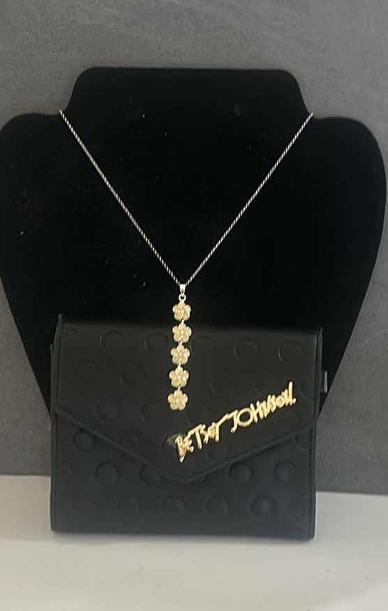 Photo 1 of NEW BETSEY JOHNSON WALLET AND NECKLACE
