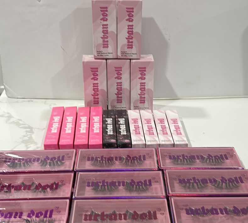 Photo 1 of NEW URBAN DOLL AT HOME LASH EXTENSIONS - LASHES, LASH REMOVAL SERUM, BONDING AGENT, SEALANT $250