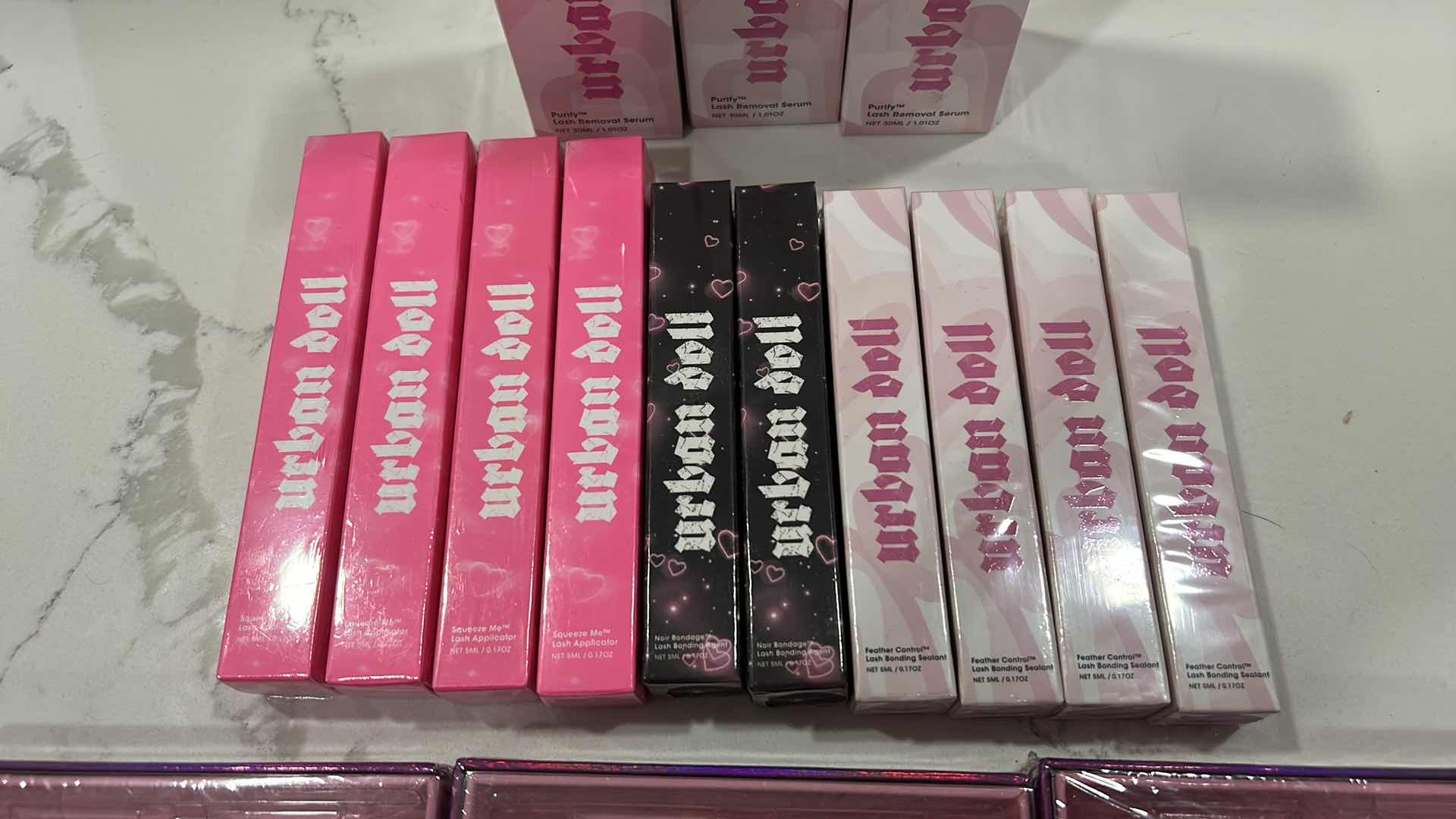 Photo 1 of NEW URBAN DOLL AT HOME LASH EXTENSIONS - LASHES, LASH REMOVAL SERUM, BONDING AGENT, SEALANT $250