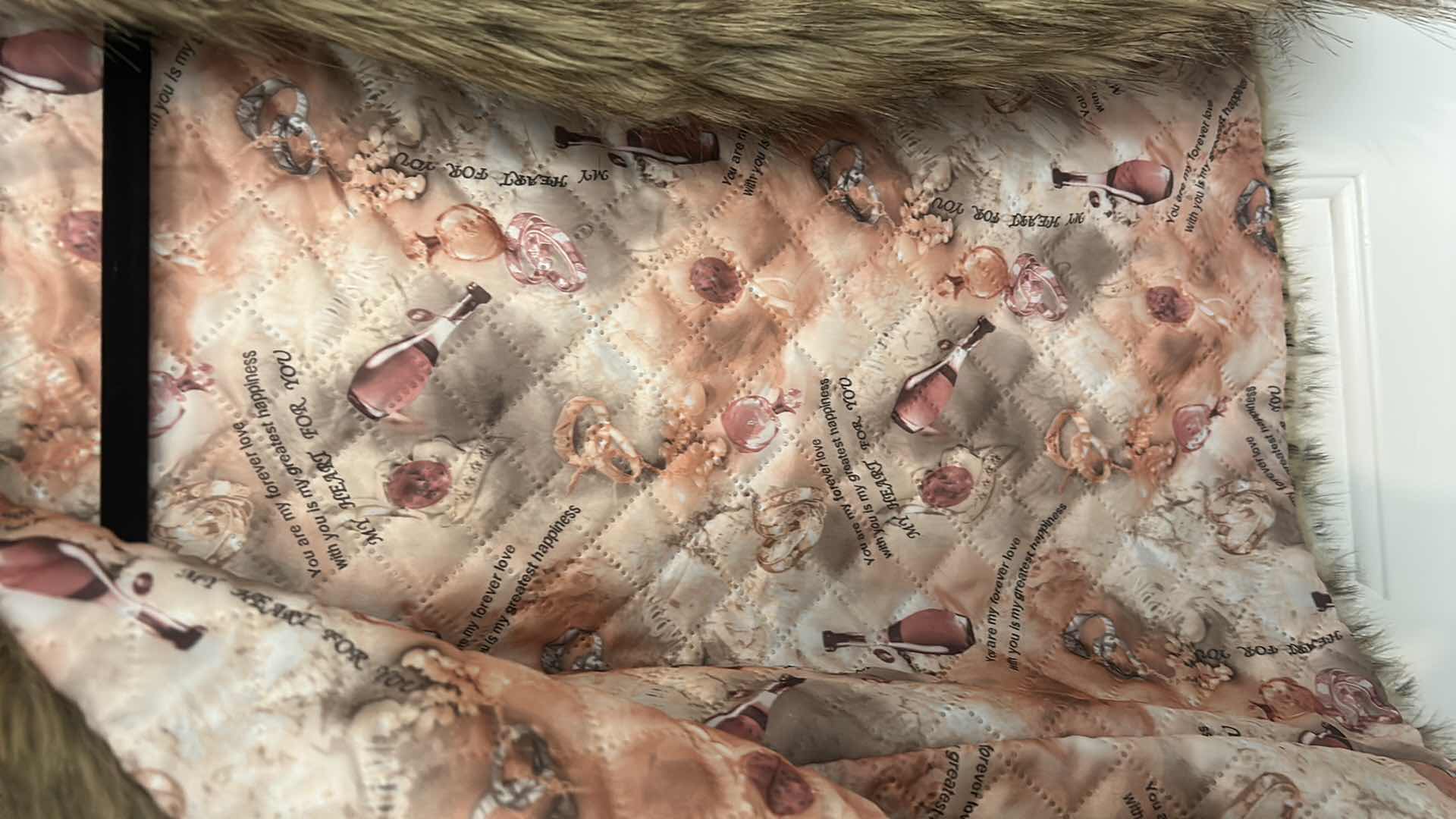 Photo 1 of CUTE FAUX FUR ANIMAL PRINT JACKET