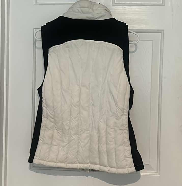 Photo 1 of WOMENS CALVIN KLEIN BLACK AND WHITE VEST SIZE LARGE