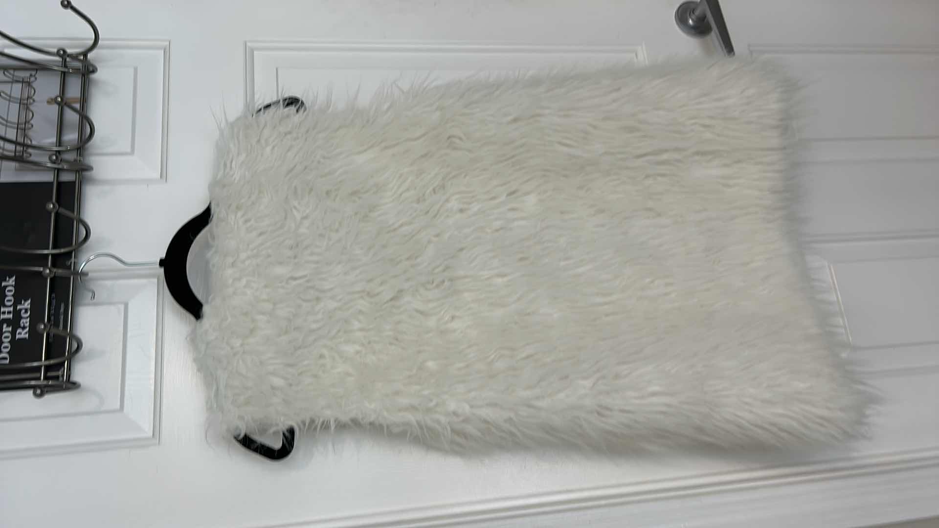 Photo 1 of WOMENSWEAR- WHITE FAUX FUR VEST SIZE MED