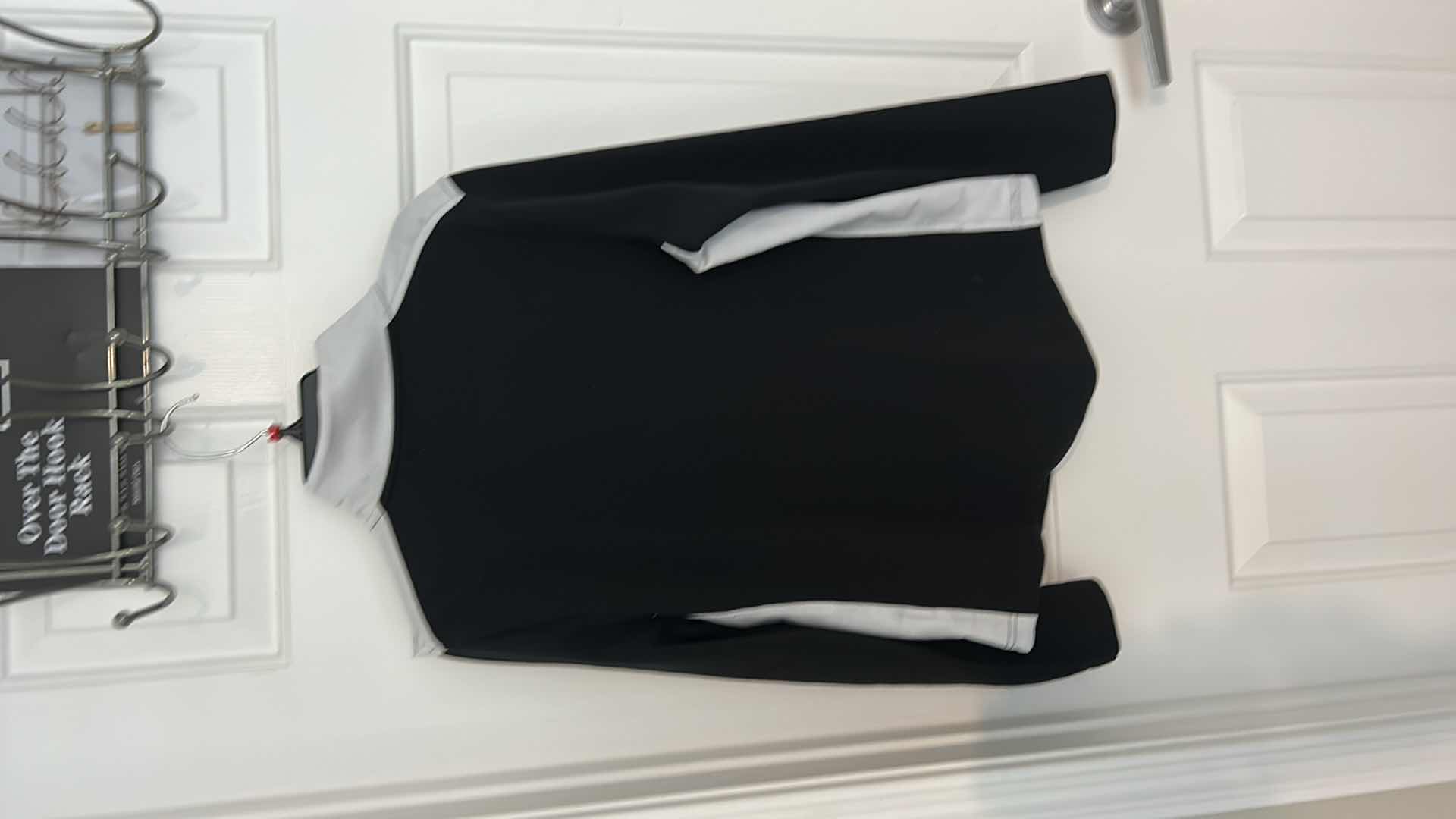 Photo 1 of WOMENSWEAR- RALPH LAUREN BLACK AND WHITE ZIP UP JACKET SIZE MED