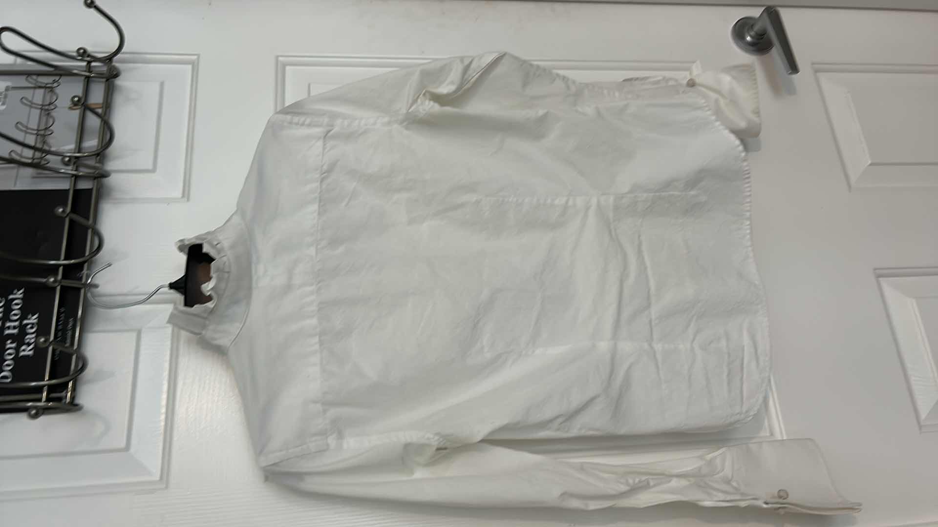 View 8 of DESIGNER WOMENSWEAR- ANNE FONTOINE PARIS EUROPEAN SIZE 38 RUFFLED BLOUSE AND RALPH LAUREN BLOUSE SIZE SMALL