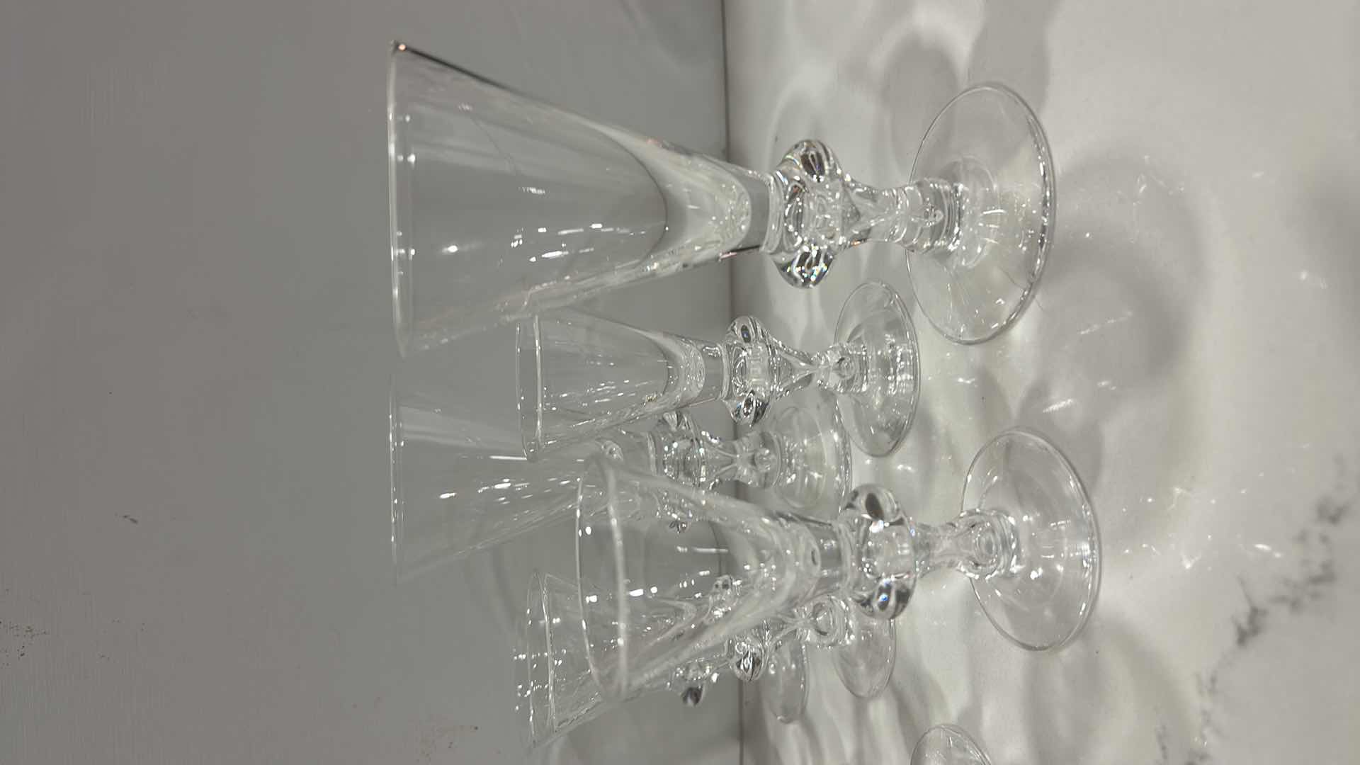 Photo 2 of 12 PIECE CRYSTAL STEMWARE ASSORTMENT
