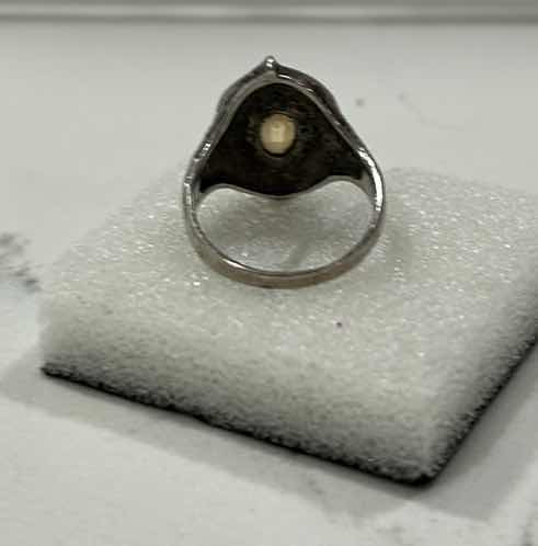 Photo 6 of FINE JEWELRY- .925 STERLING SILVER RING WITH GEMSTONE SIZE 7.5