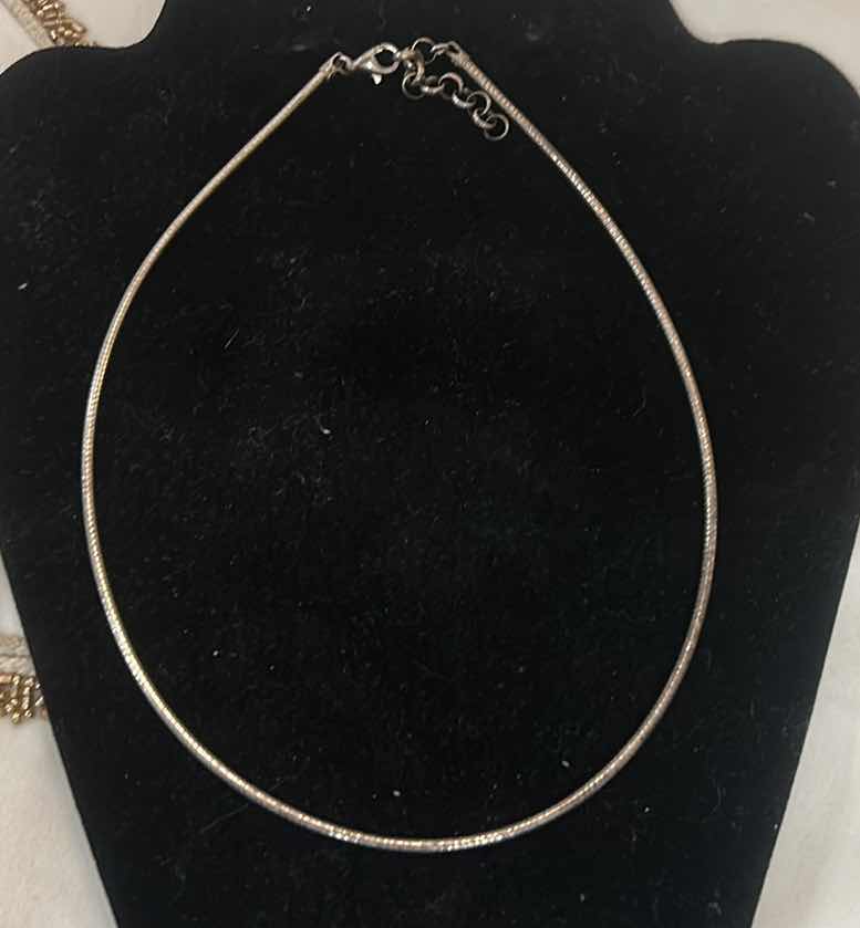 Photo 1 of 4 - .925 STERLING SILVER NECKLACES MADE IN ITALY