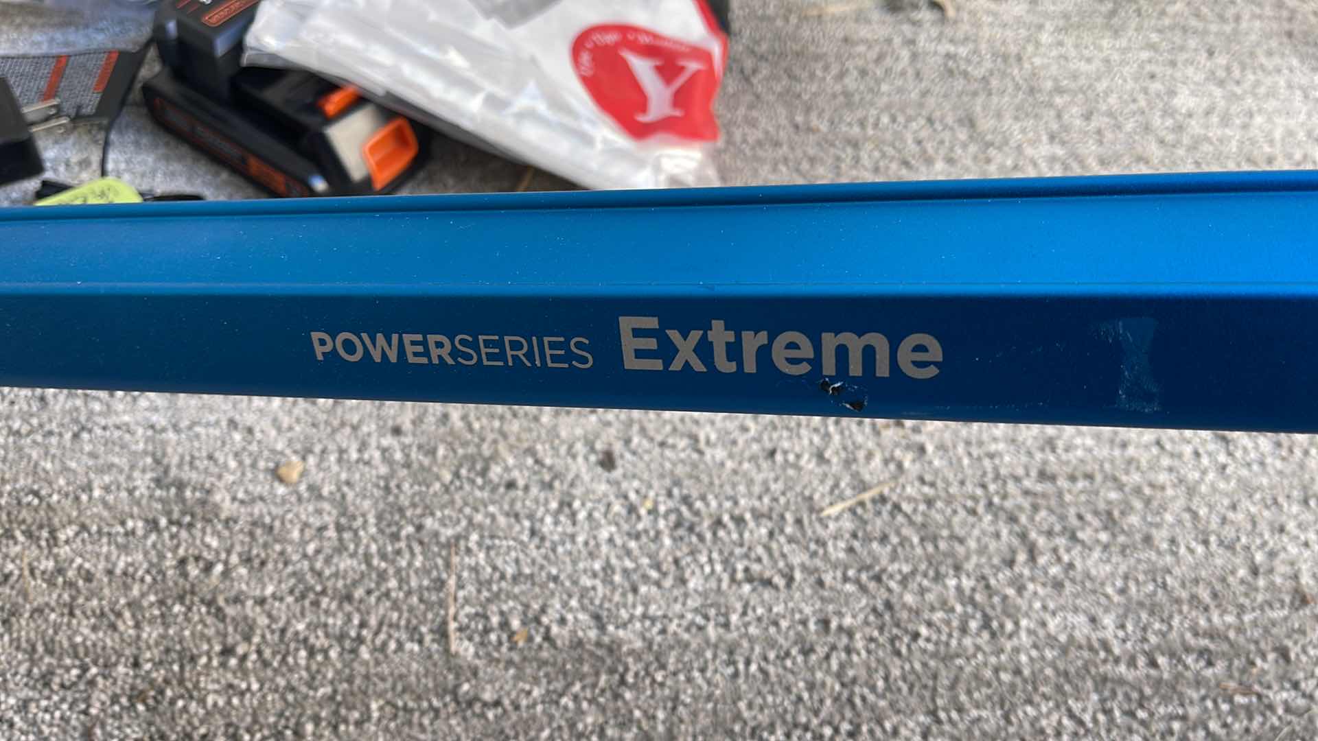 Photo 1 of BLACK AND DECKER EXTREME POWER SERIES CORDLESS VACUUM PLUS EXTRA FILTERS