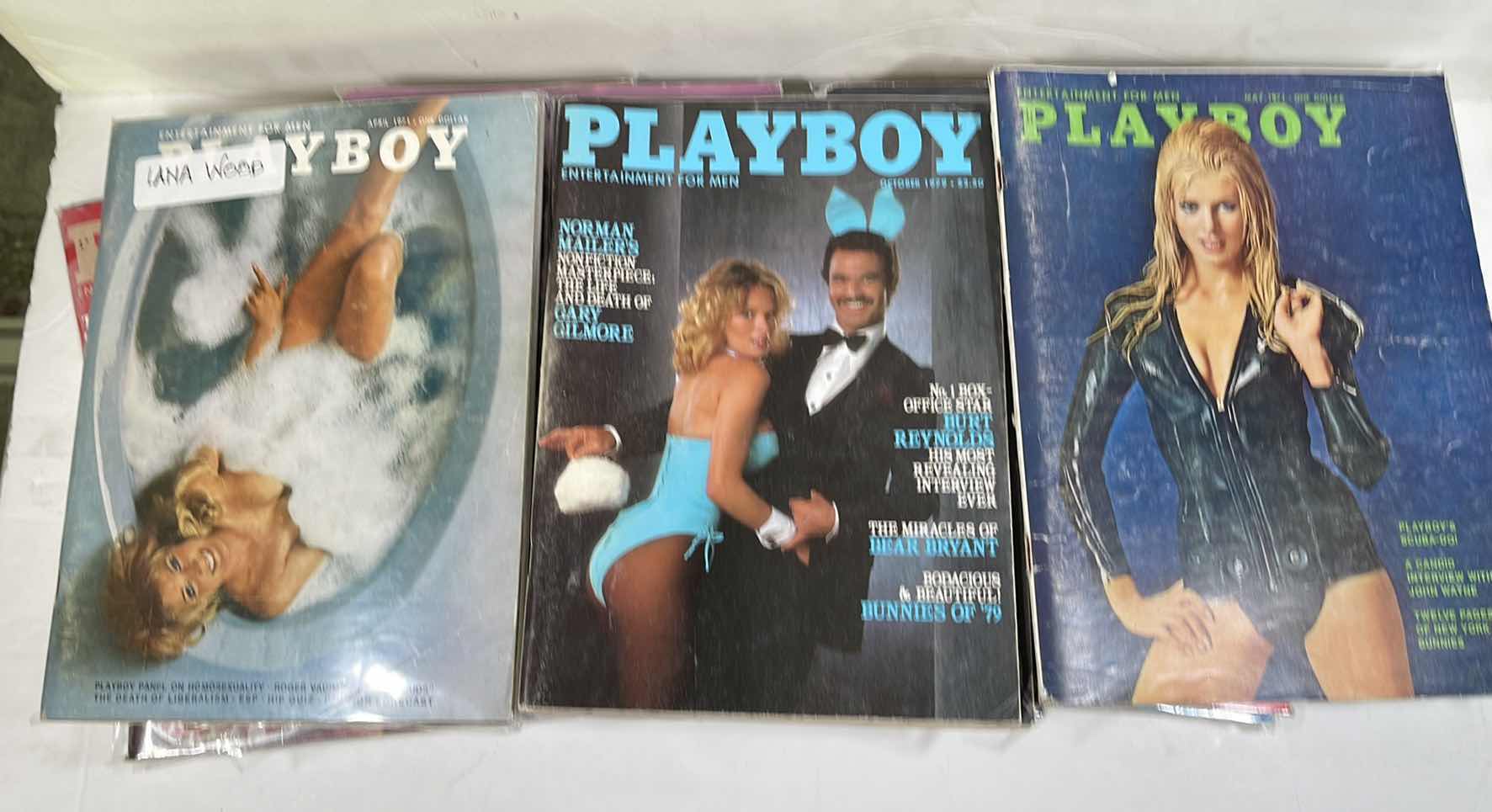 Photo 1 of 14 PLAYBOY ENTERTAINMENT FOR MEN MAGAZINES 1970s