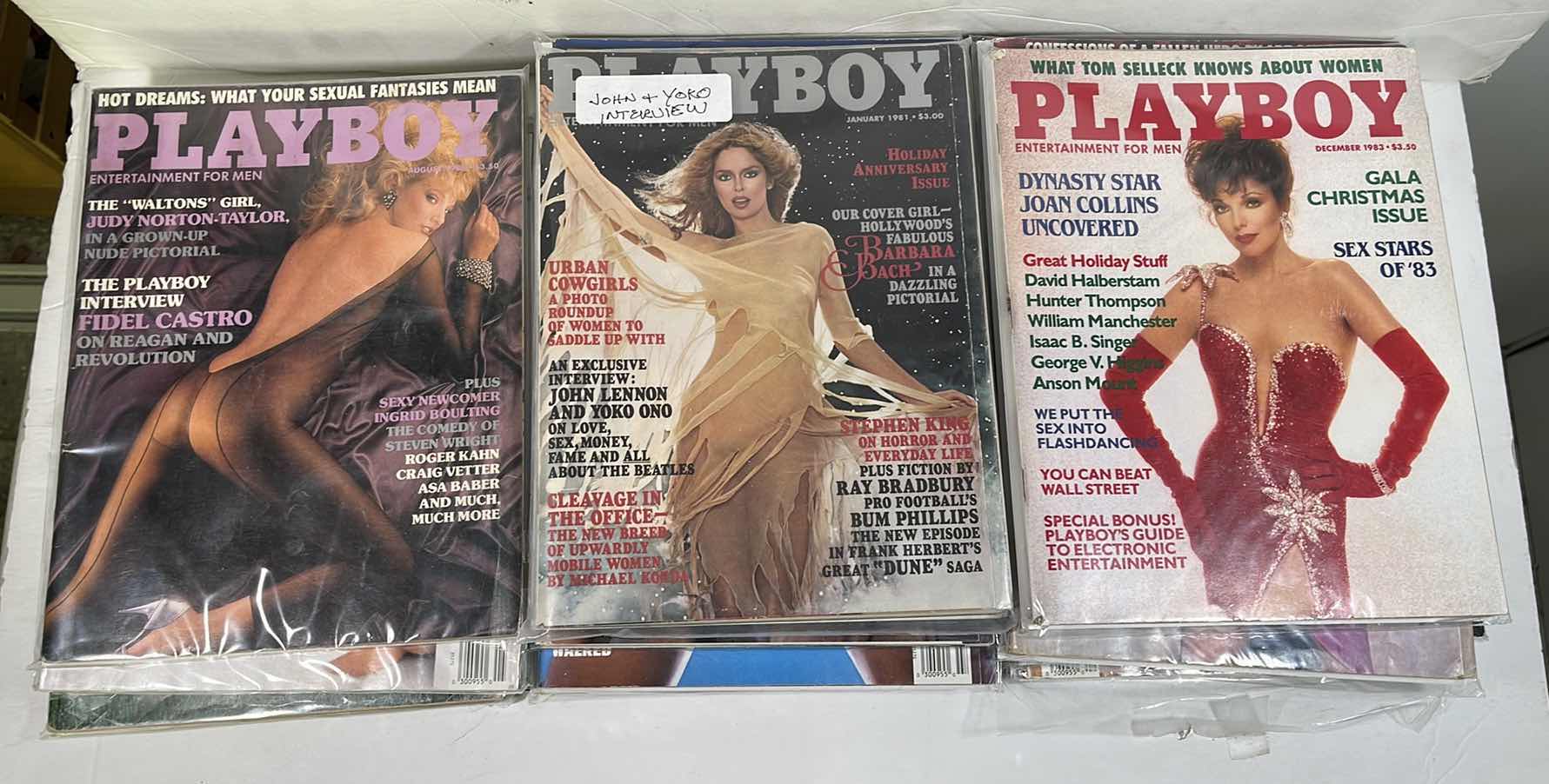 Photo 1 of 19 VARIOUS PLAYBOY MAGAZINES 1980S