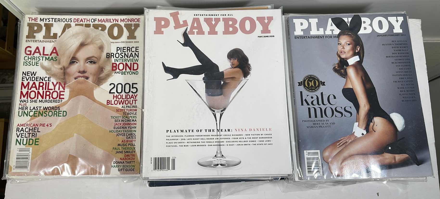 Photo 1 of 20 PLAYBOY MAGAZINES FROM THE 2000S