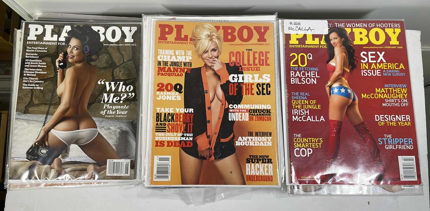 Photo 1 of 20 PLAYBOY MAGAZINES FROM THE 2000S