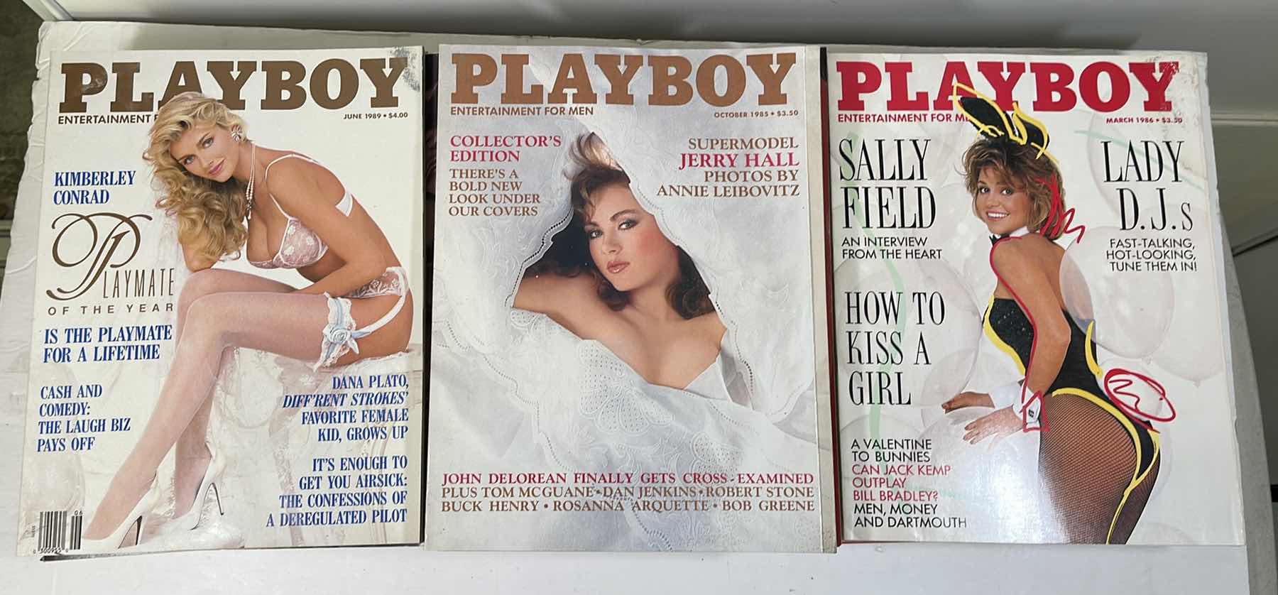 Photo 1 of 28 PLAYBOY MAGAZINES 1980S VARIOUS YEARS