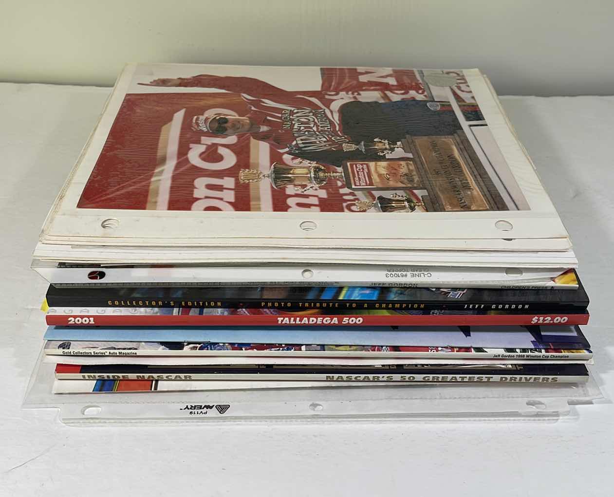 Photo 1 of JEFF GORDON MEMORABILIA WITH VINTAGE MAGAZINES & PHOTOS