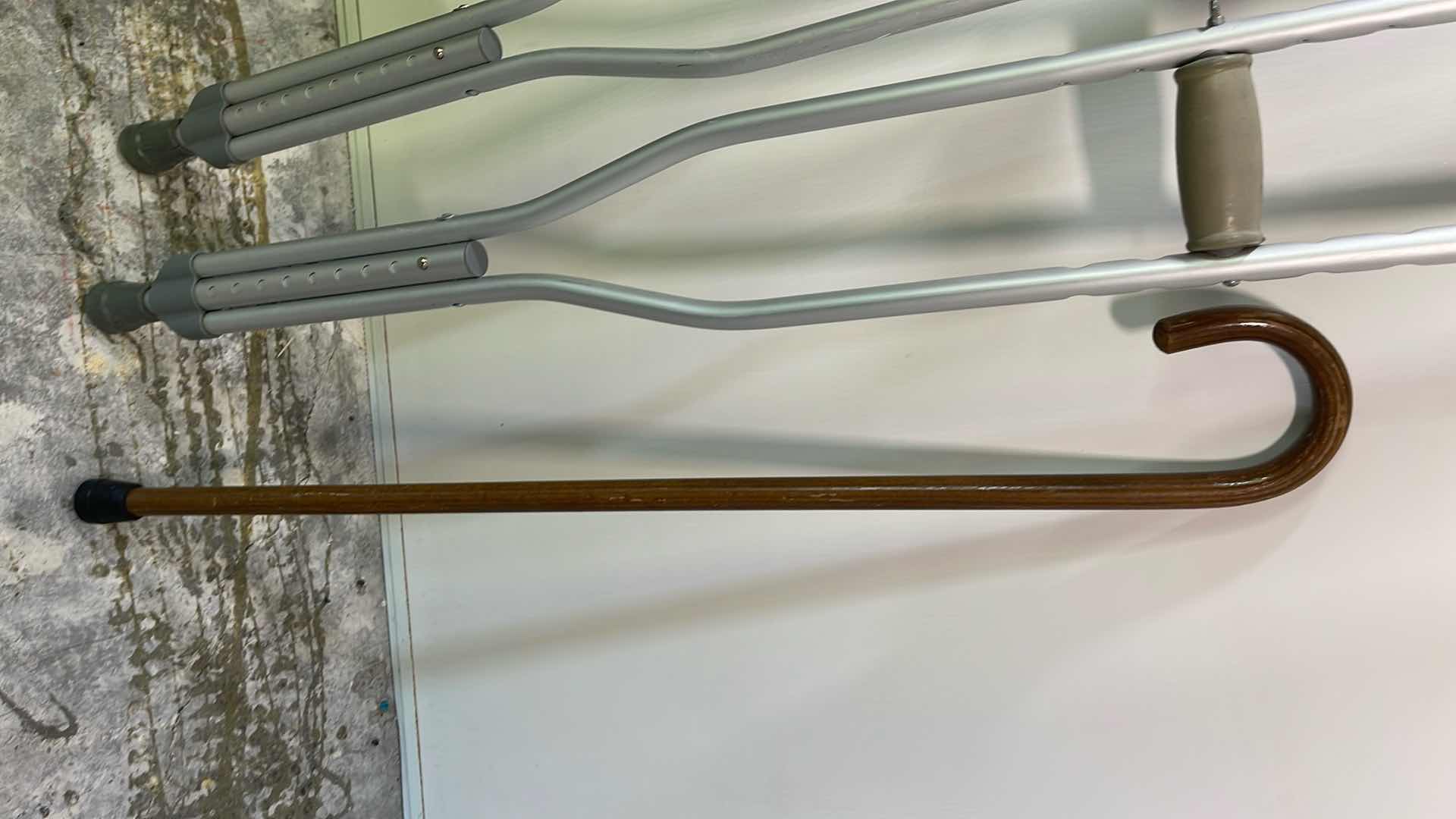 Photo 2 of CANE H36” & ADJUSTABLE CRUTCHES