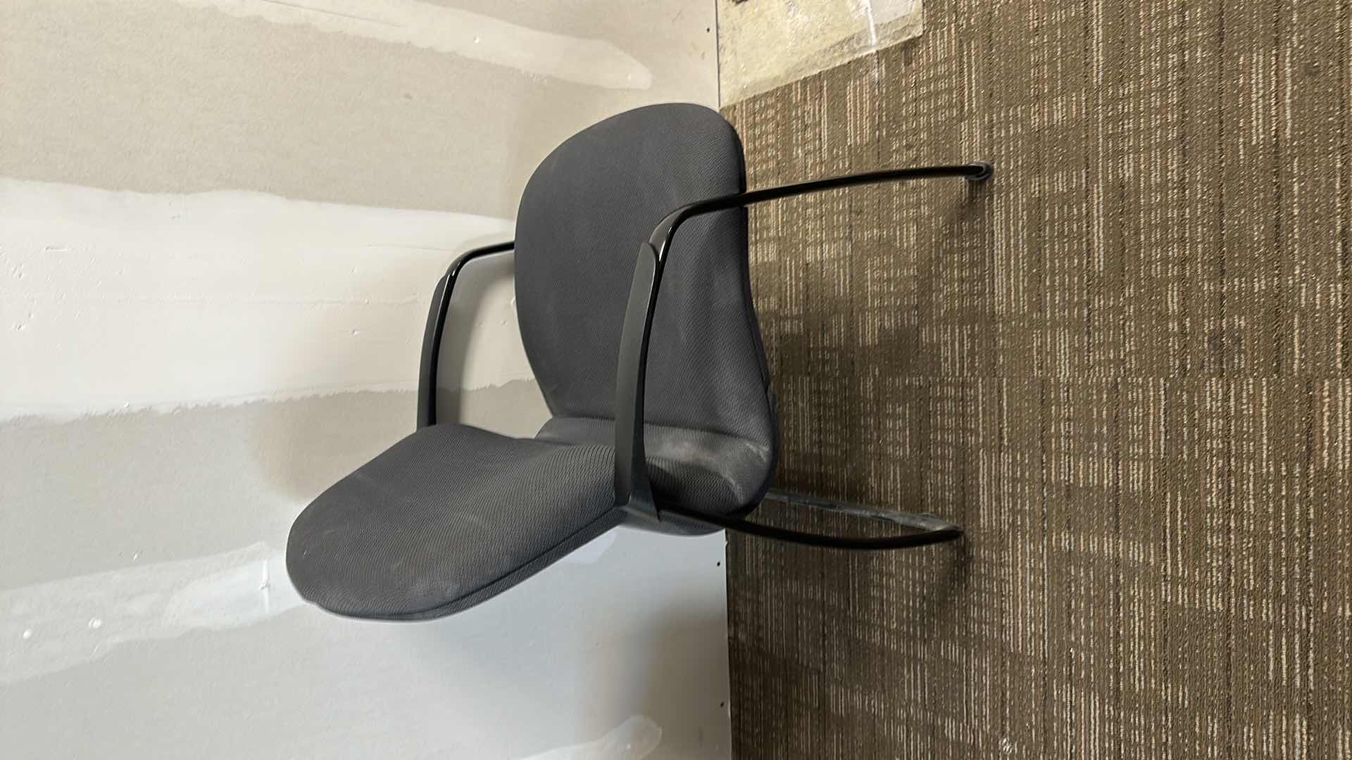 Photo 1 of DARK GRAY OFFICE CHAIR 33”H