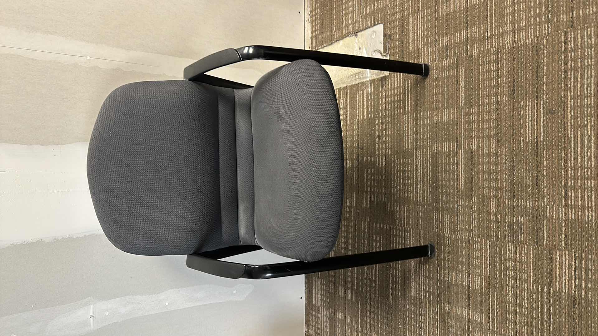 Photo 1 of DARK GRAY OFFICE CHAIR 33”H