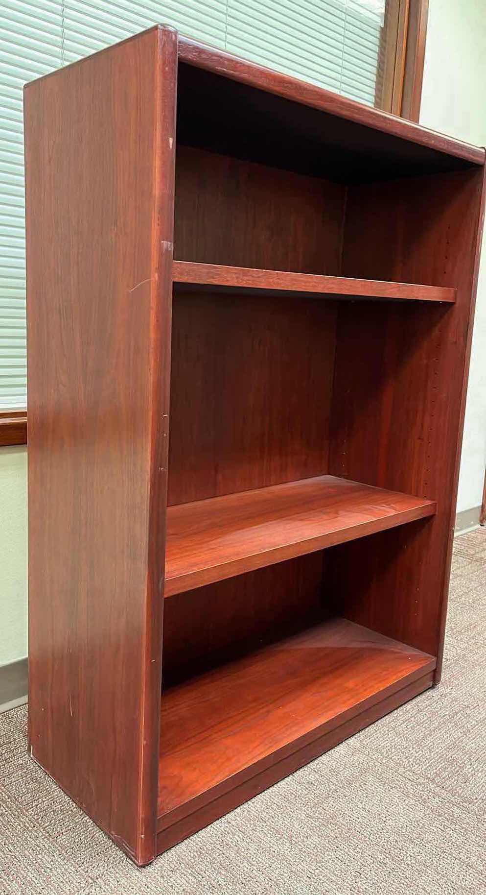 Photo 4 of CHERRY SOLID WOOD BOOKSHELF 35” X 15” H48”