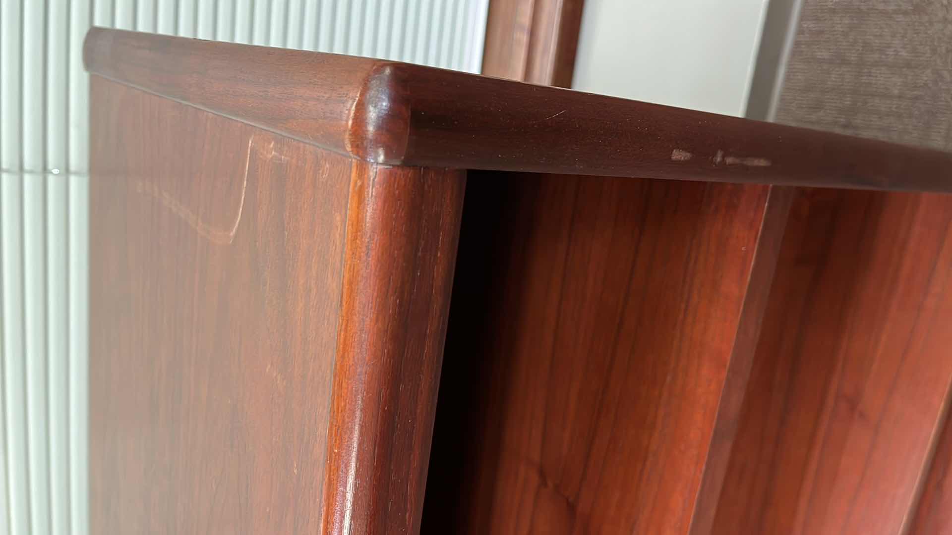 Photo 6 of CHERRY SOLID WOOD BOOKSHELF 35” X 15” H48”