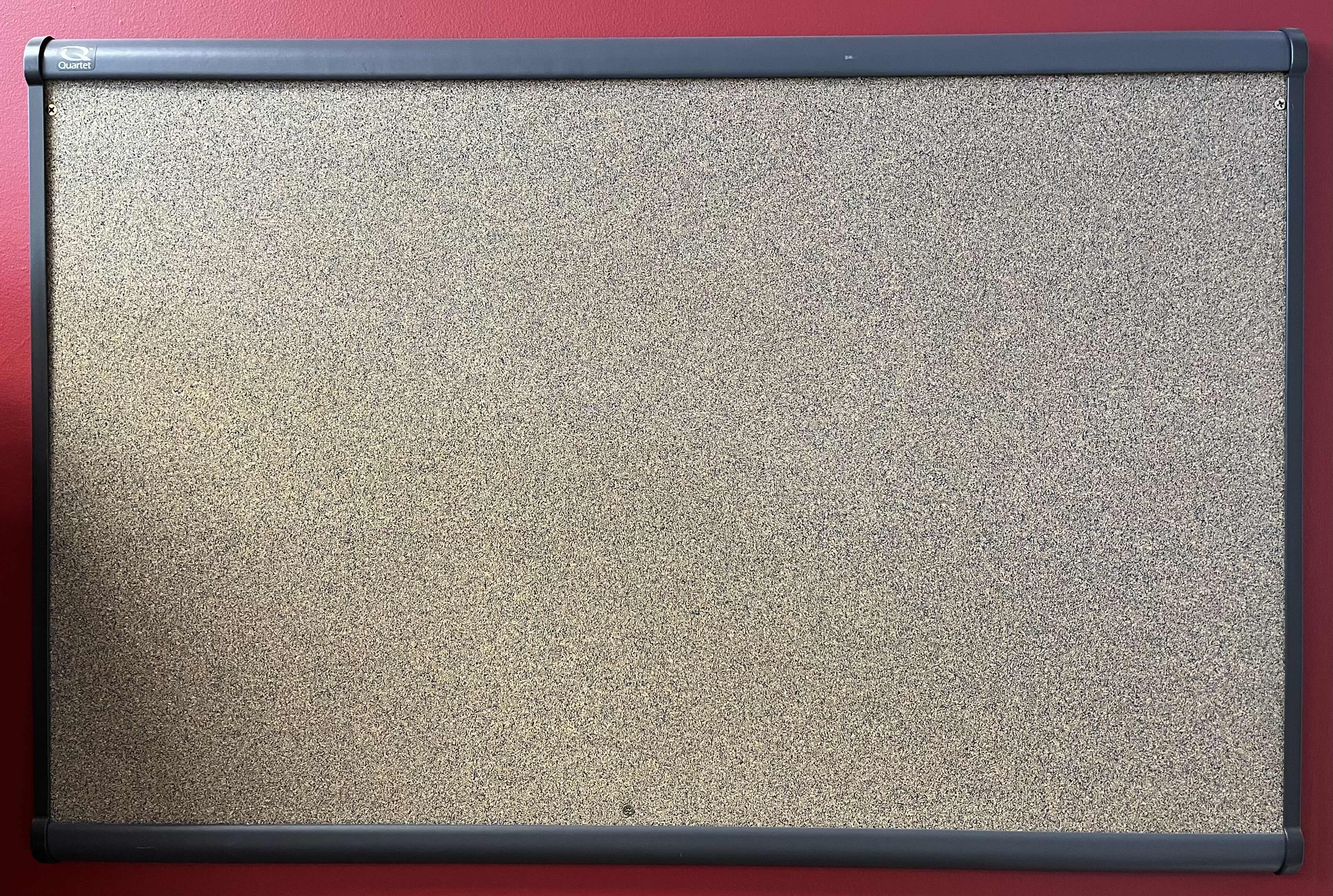 Photo 1 of QUARTET CORK PIN BOARD 36” X 24”