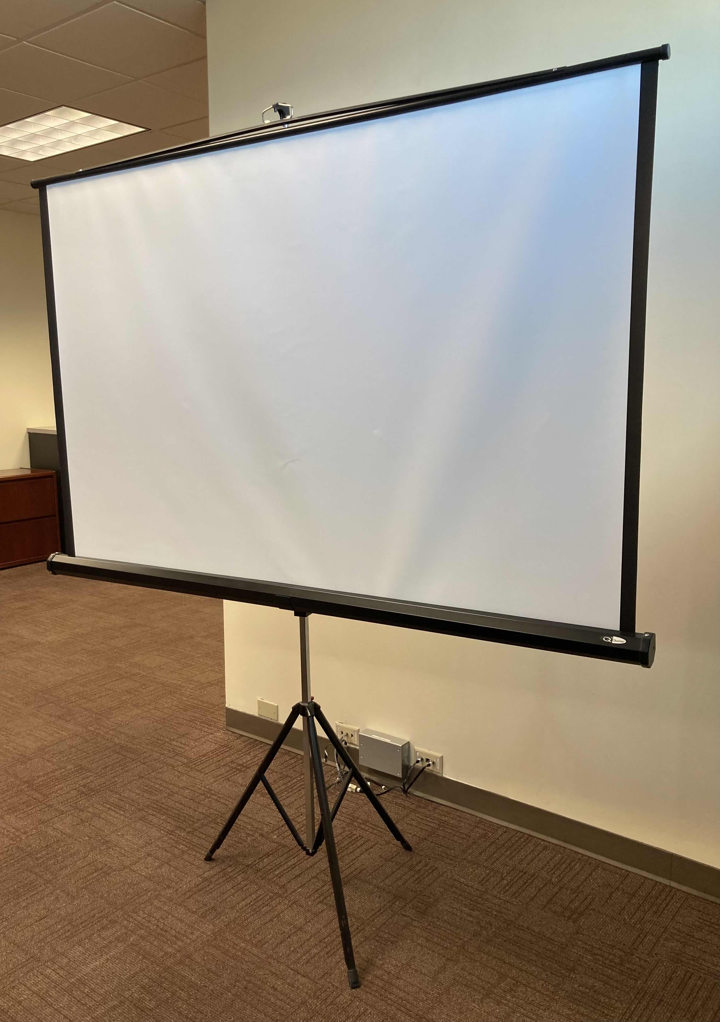 Photo 1 of PROJECTION SCREEN W STAND 74” X 84”