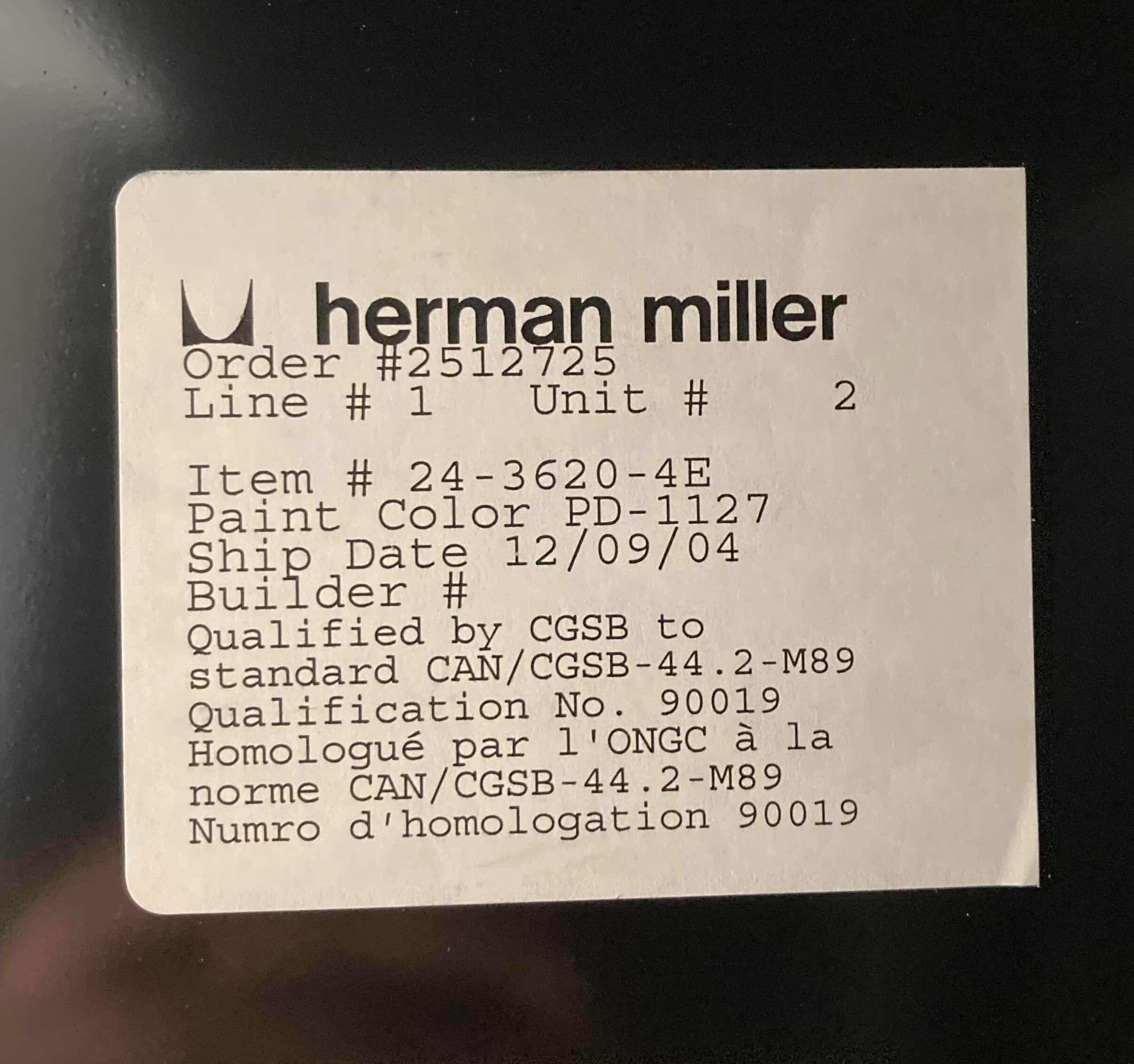 Photo 1 of HERMAN MILLER BEIGE 4 DRAWER LATERAL FILING CABINET 36” X 20” H55”