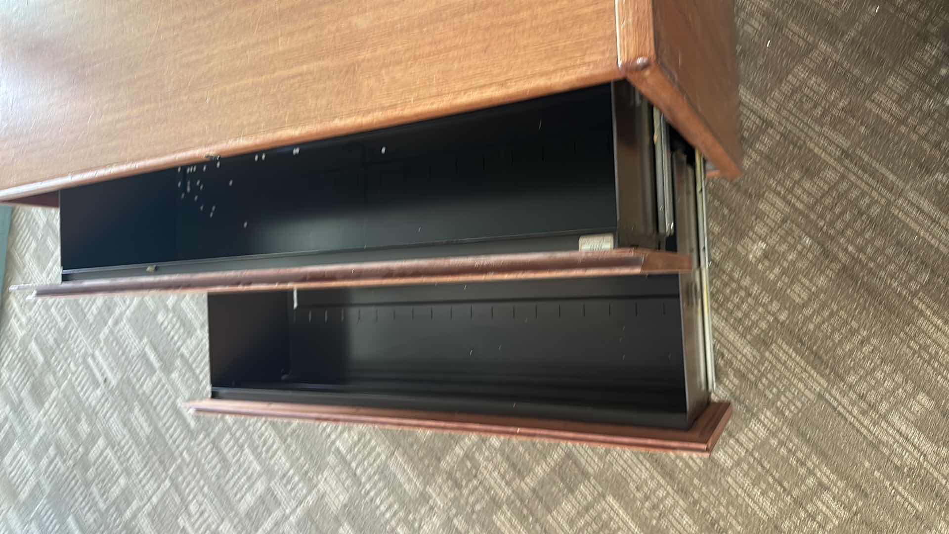 Photo 3 of FILE CABINET TWO METAL DRAWERS 45”X 20  ”X 29”