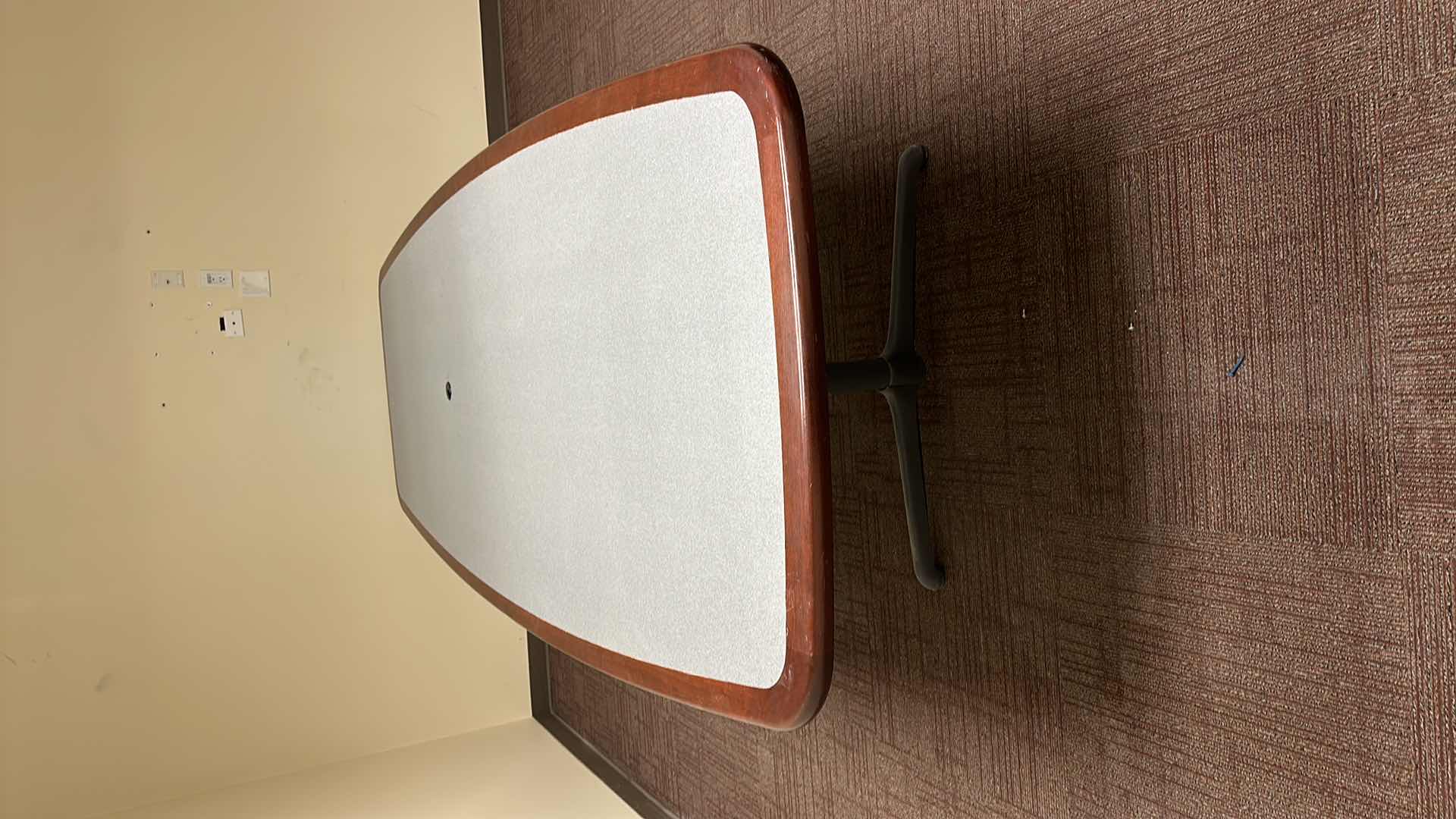 Photo 1 of WOOD TOP CONFERENCE TABLE 9FT10”X4FT X28”