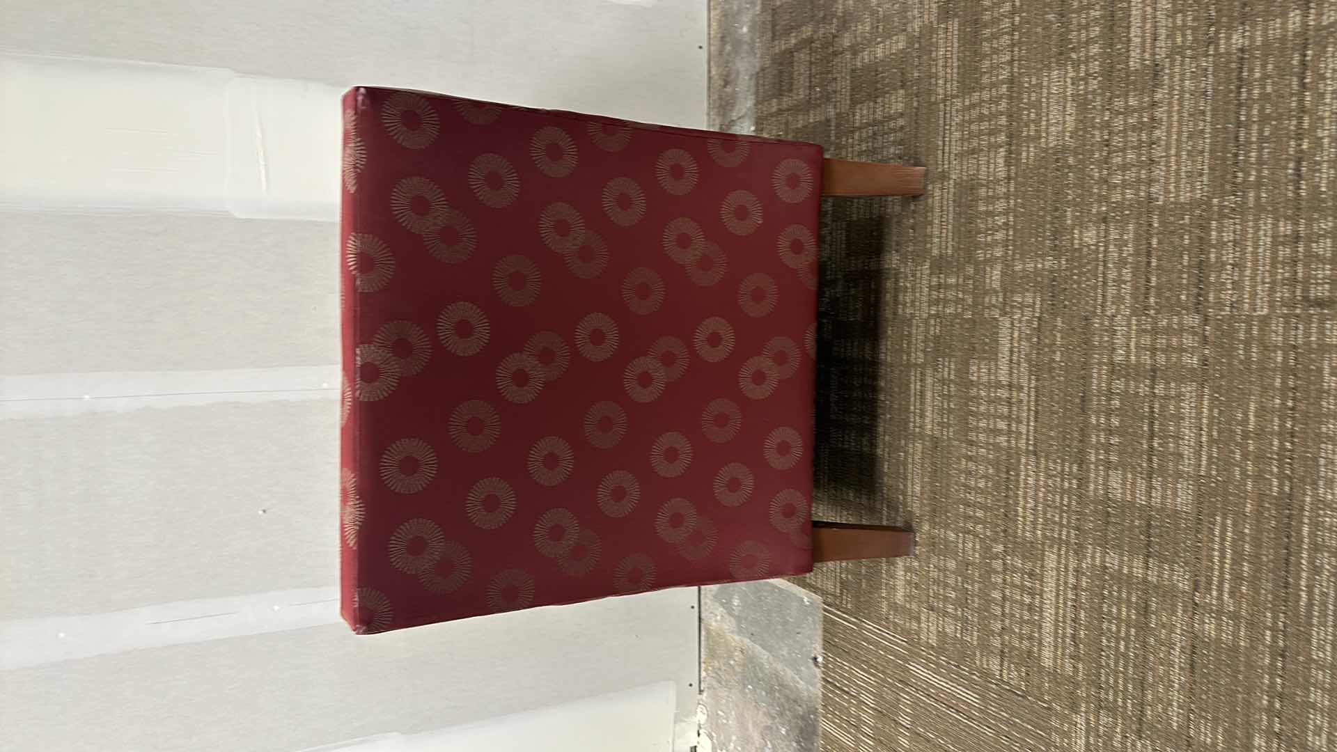 Photo 1 of UPHOLSTERED OFFICE CHAIR 33” H  GOOD CONDITION