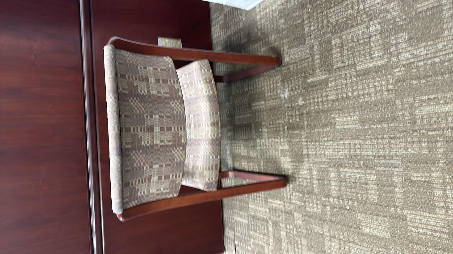 Photo 1 of WOOD UPHLOSTERED CHAIR H33”