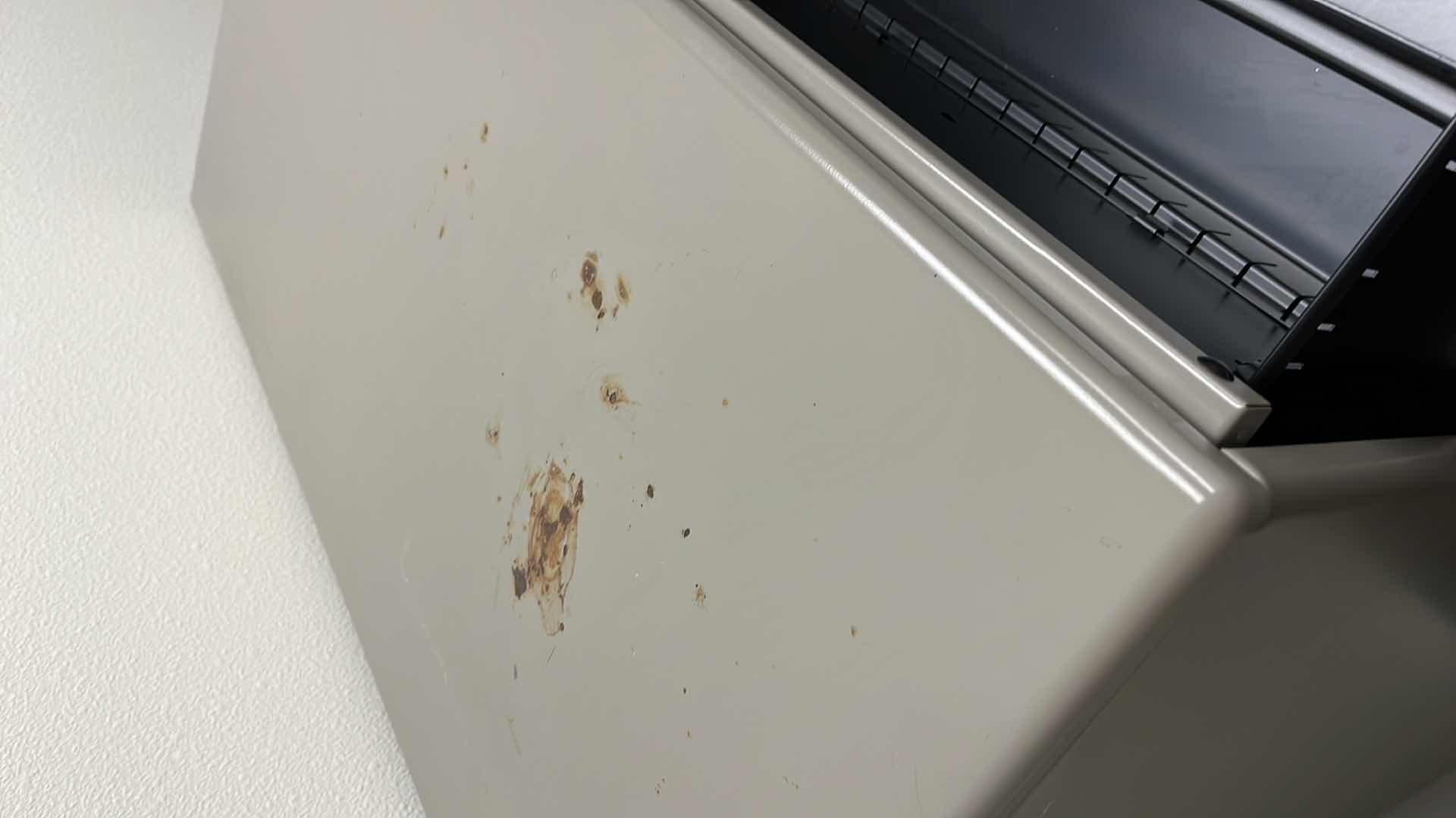 Photo 1 of HAWORTH 5 DRAWER METAL ROLLOUT LATERAL FILE CABINET 36” X 18” H62.5”