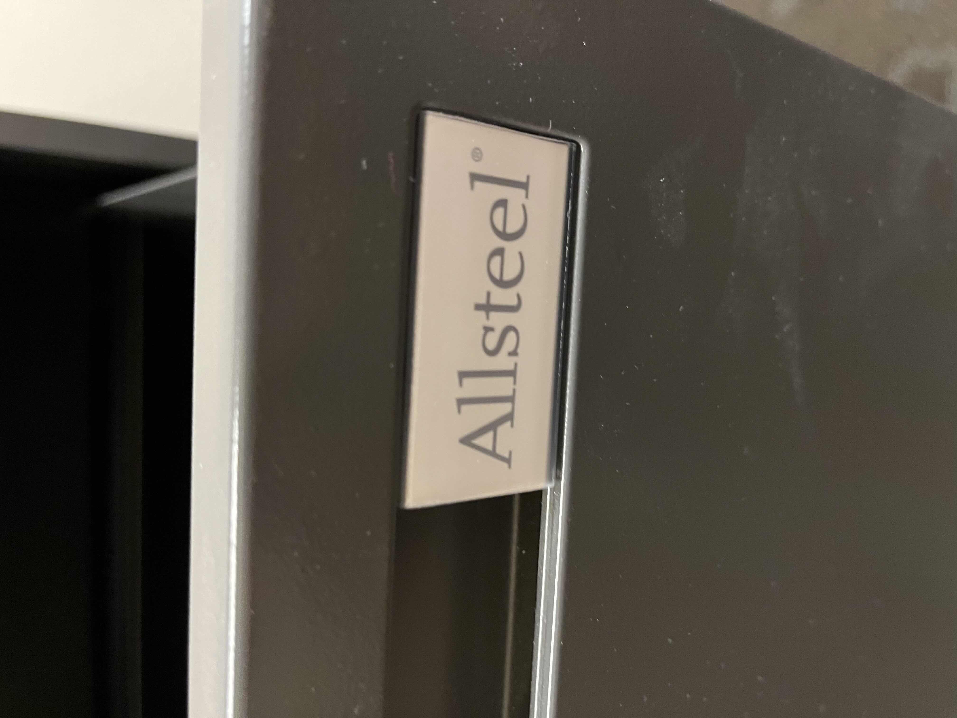 Photo 1 of ALL STEEL 2 DRAWER METAL LATERAL FILE CABINET 36” X 18” H28”