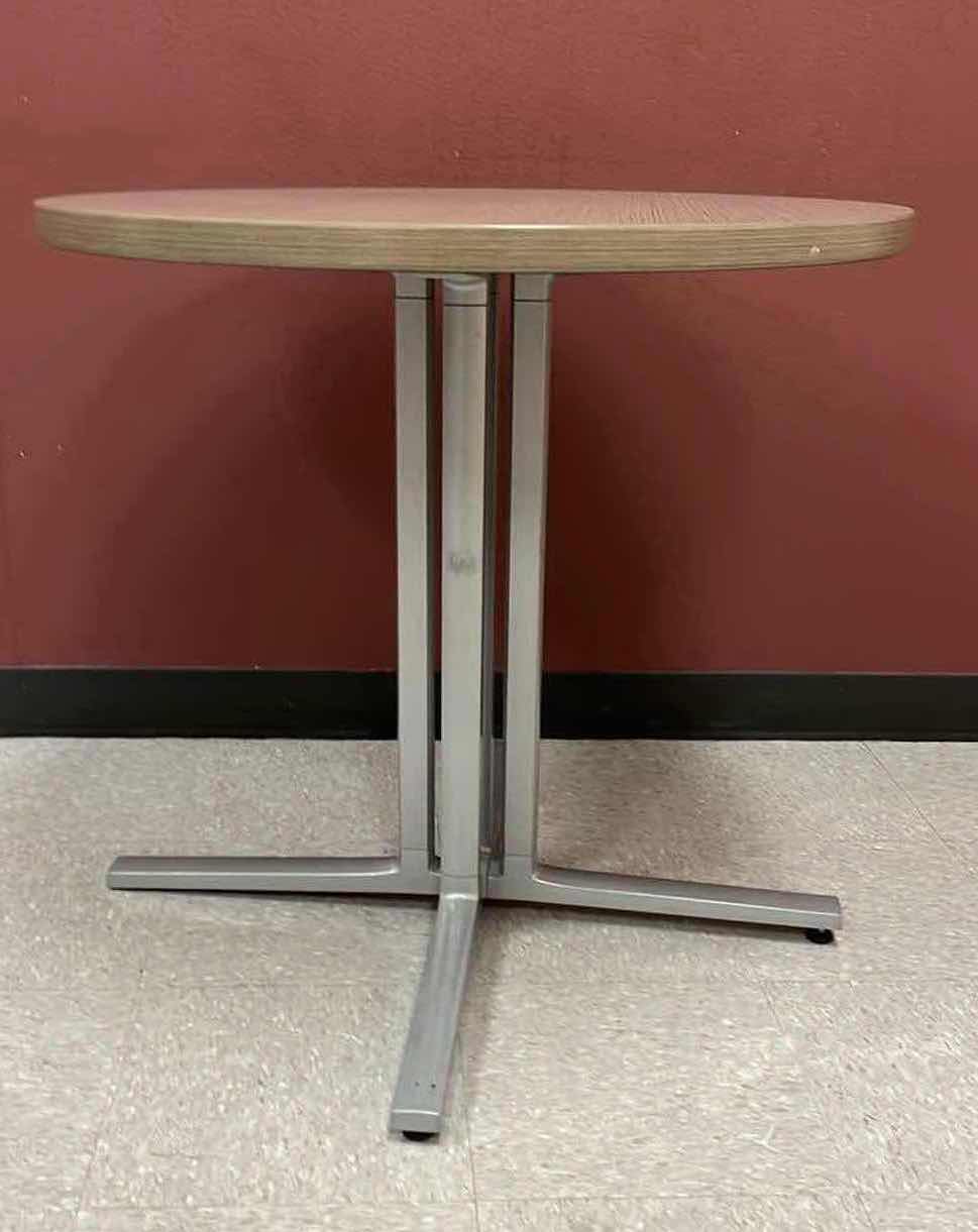 Photo 1 of HERMAN MILLER EVERYWHERE ROUND CAFE TABLE 30” X 28”