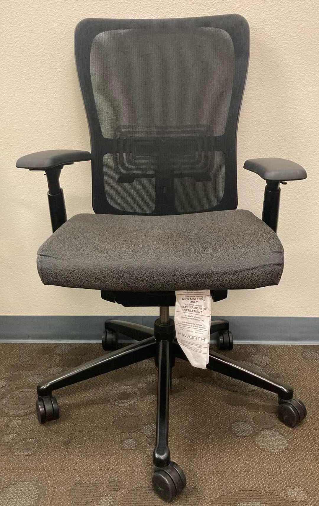 Photo 1 of HAWORTH ZODY STEEL MESH DUEL POSTURE SWIVEL OFFICE CHAIR