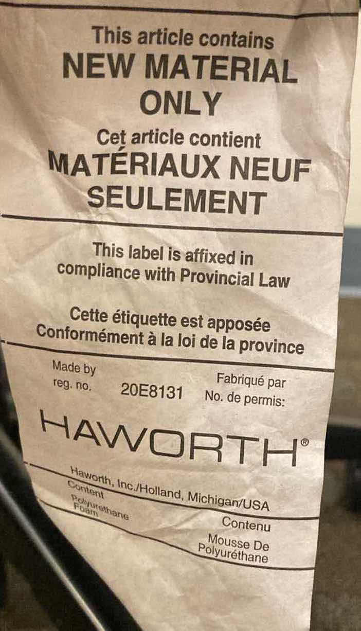 Photo 1 of HAWORTH ZODY STEEL MESH DUEL POSTURE SWIVEL OFFICE CHAIR