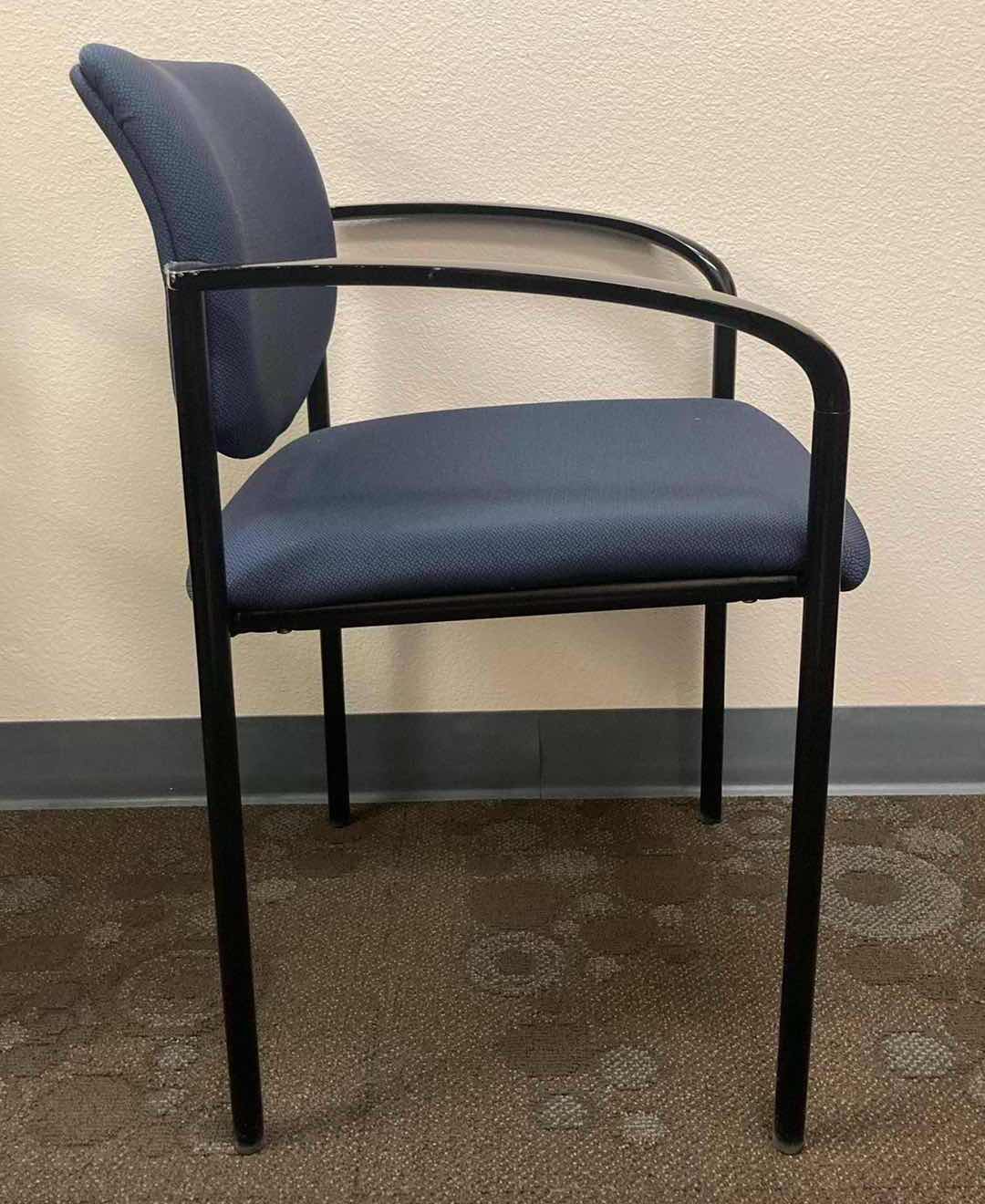 Photo 1 of STEELCASE PLAYER BLUE CLASSROOM/MEETING ROOM SIDE CHAIR 23.75” X 18” H31”