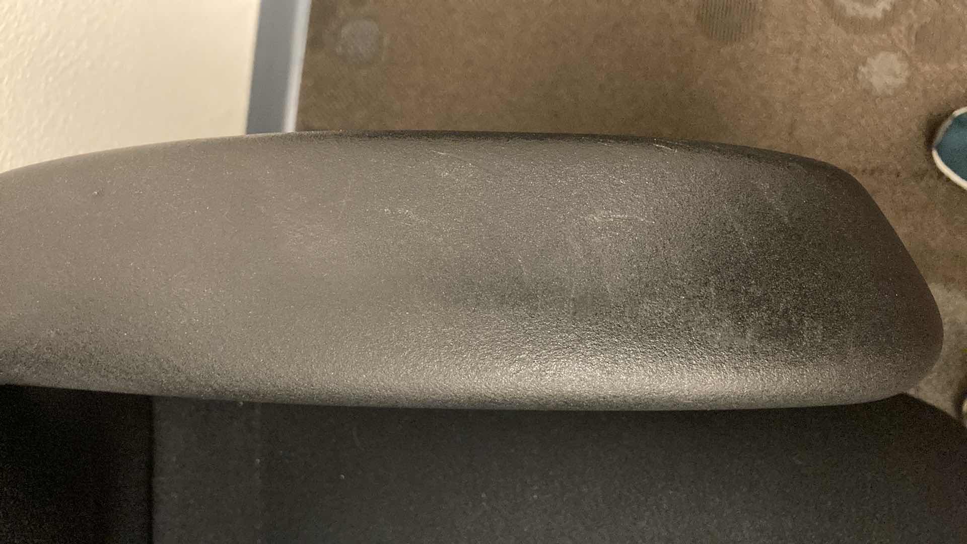 Photo 1 of STEELCASE RALLY BLACK LOW-BACK SWIVEL OFFICE CHAIR 26.5” X 20” H33-38”