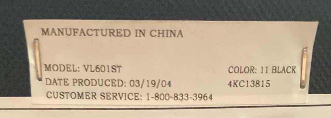 Photo 1 of HON BASYX BLACK LEATHER HIGH BACK SWIVEL OFFICE CHAIR 33.5” X 26” H38-43”