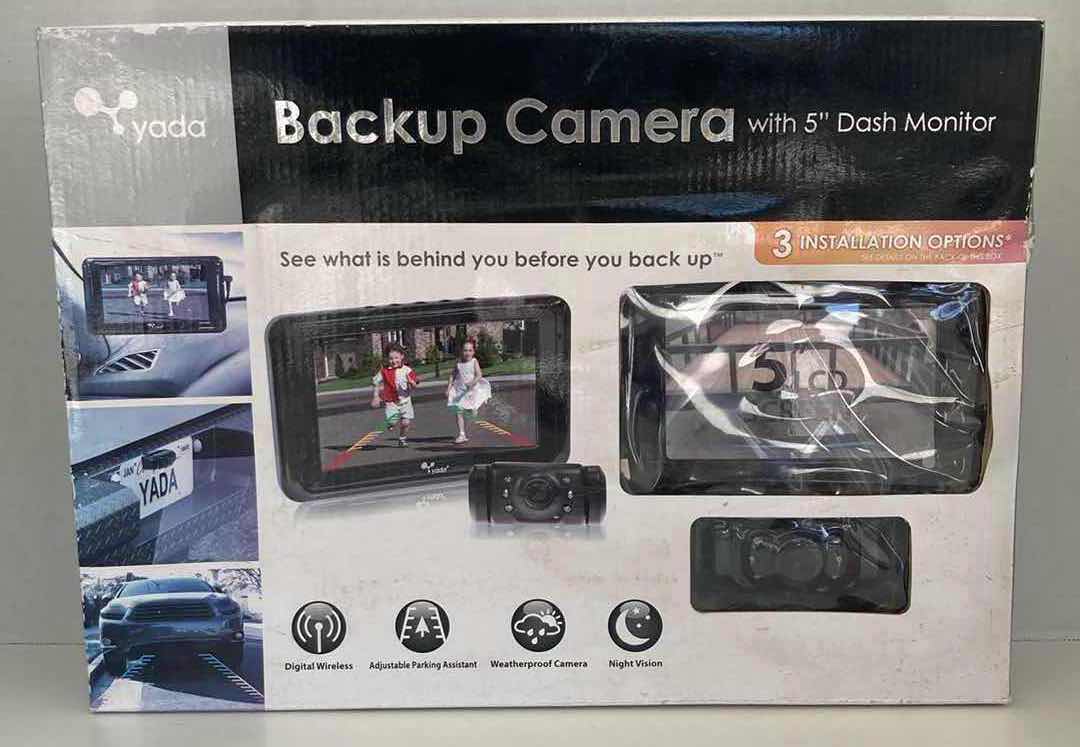 Photo 1 of YADA BACKUP CAMERA W 5” DASH MONITOR MODEL BT54860-50