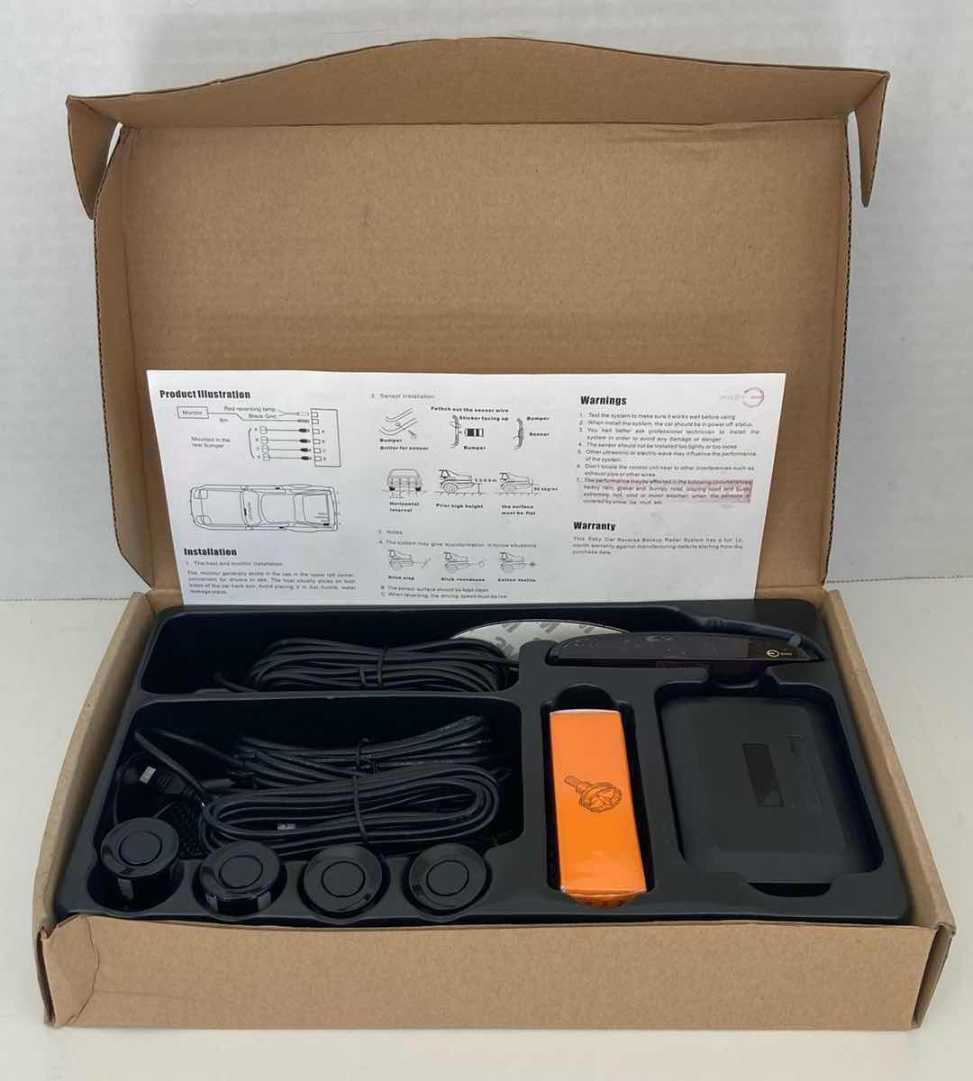 Photo 1 of ESKY CAR REVERSE BACKUP RADAR SYSTEM MODEL EC160-01