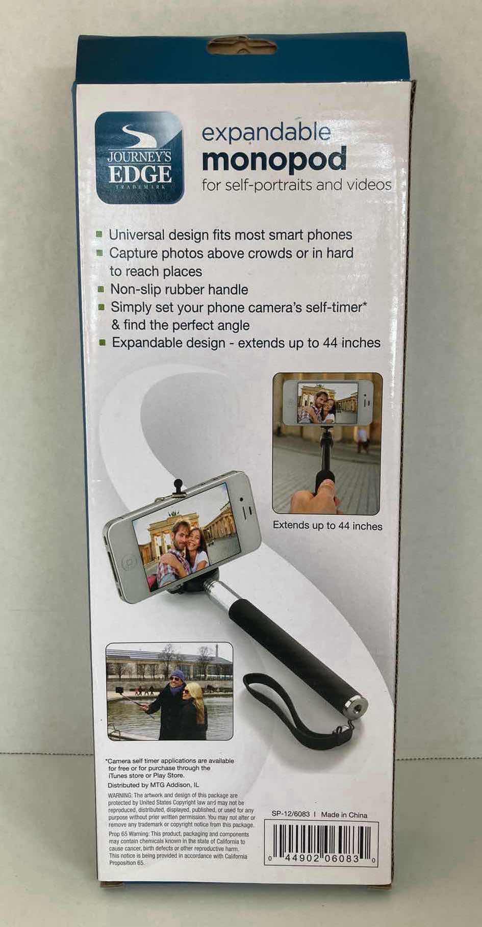 Photo 1 of JOURNEY’S EDGE GREEN EXPANDABLE MONOPOD (FOR SELF PORTRAITS & VIDEOS)